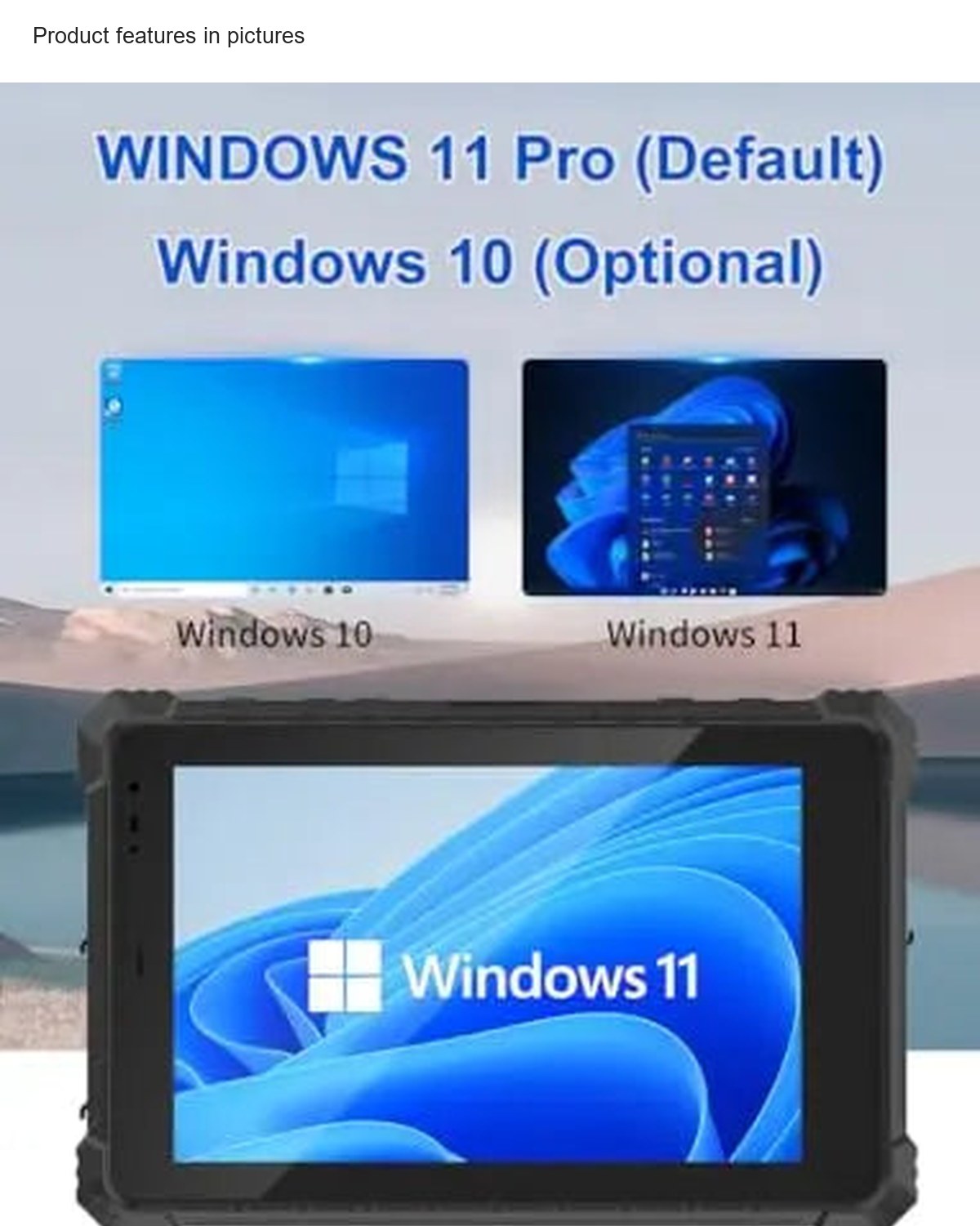 Product features in pictures