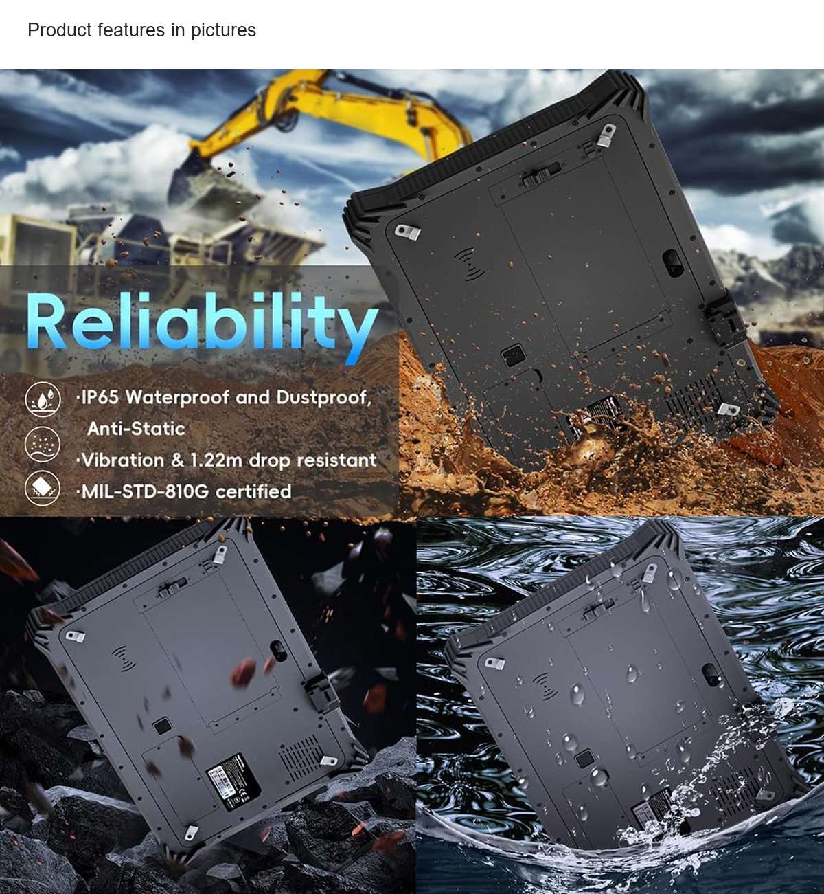 Product features in pictures