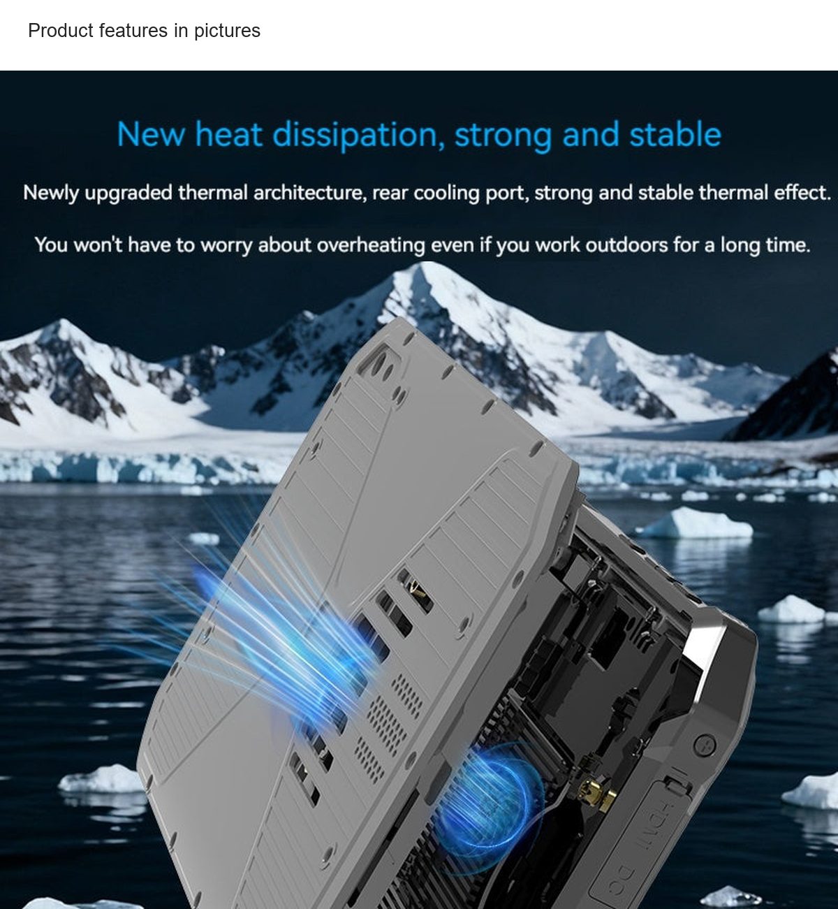 RUGLINE RT-I70N rugged tablets feature illustration