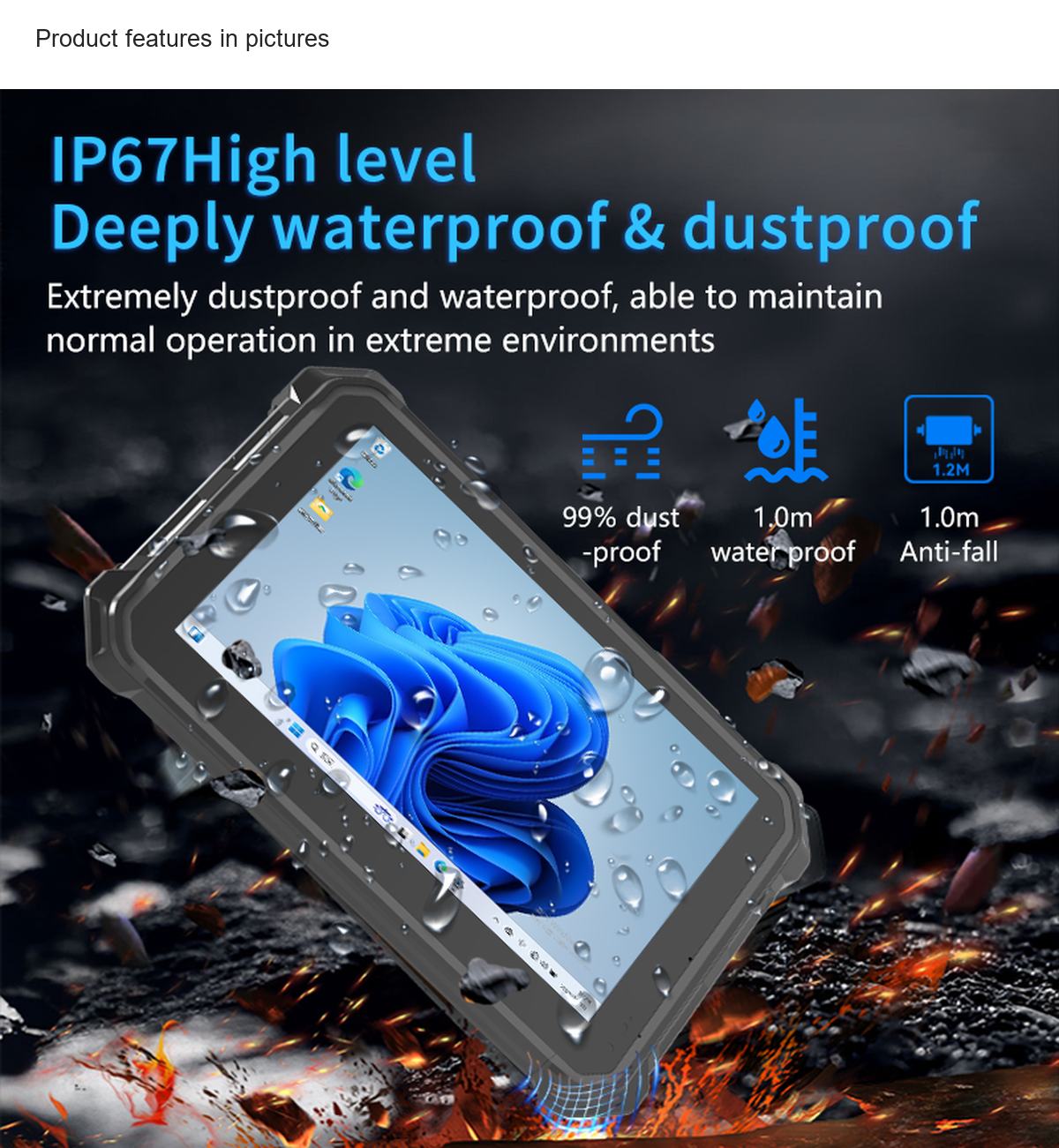 Product features in pictures
