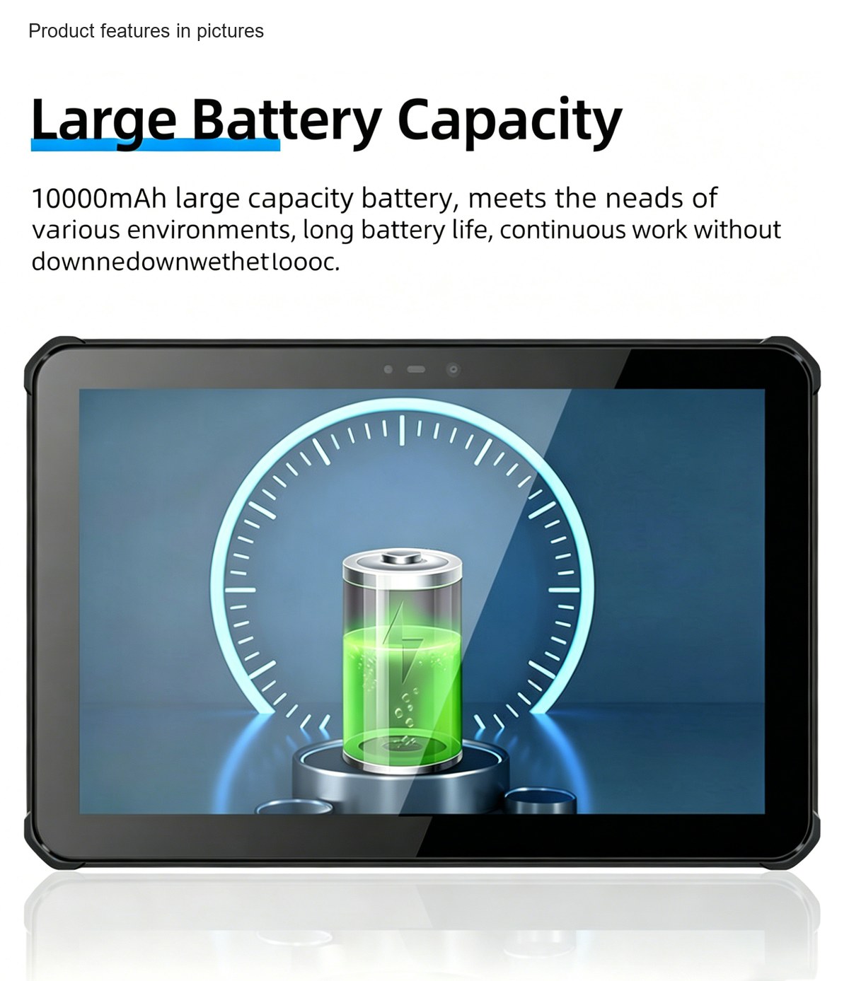 RUGLINE RT-T1 rugged tablets feature illustration