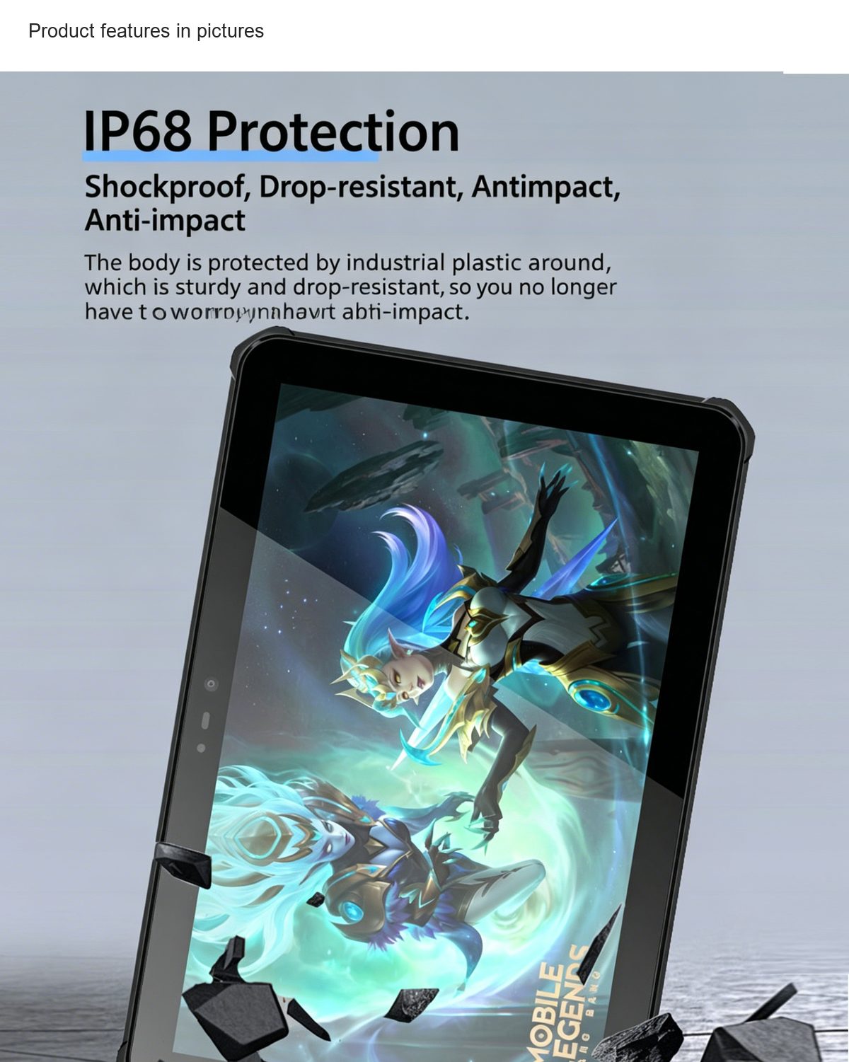 Product features in pictures