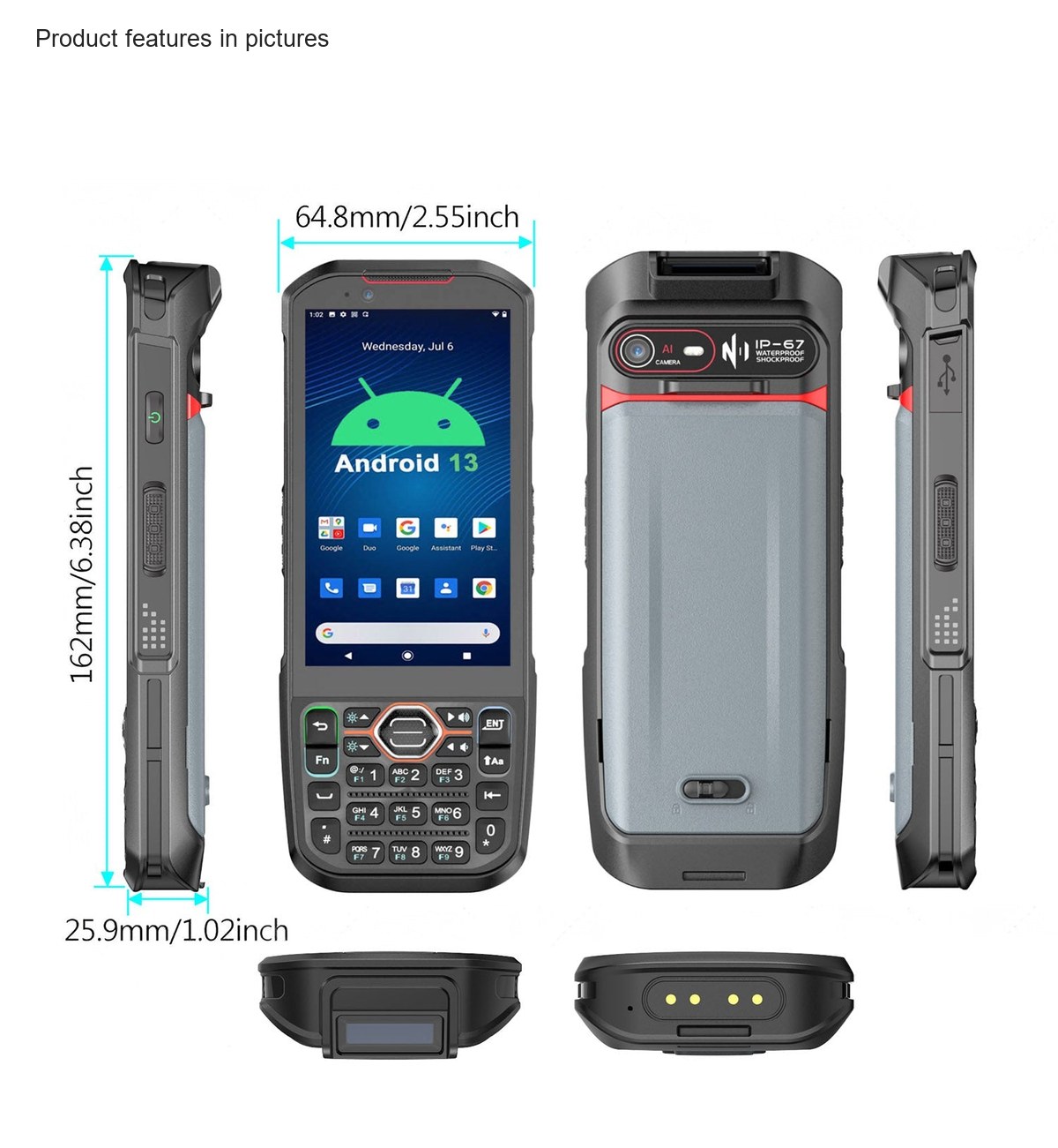 Product features in pictures