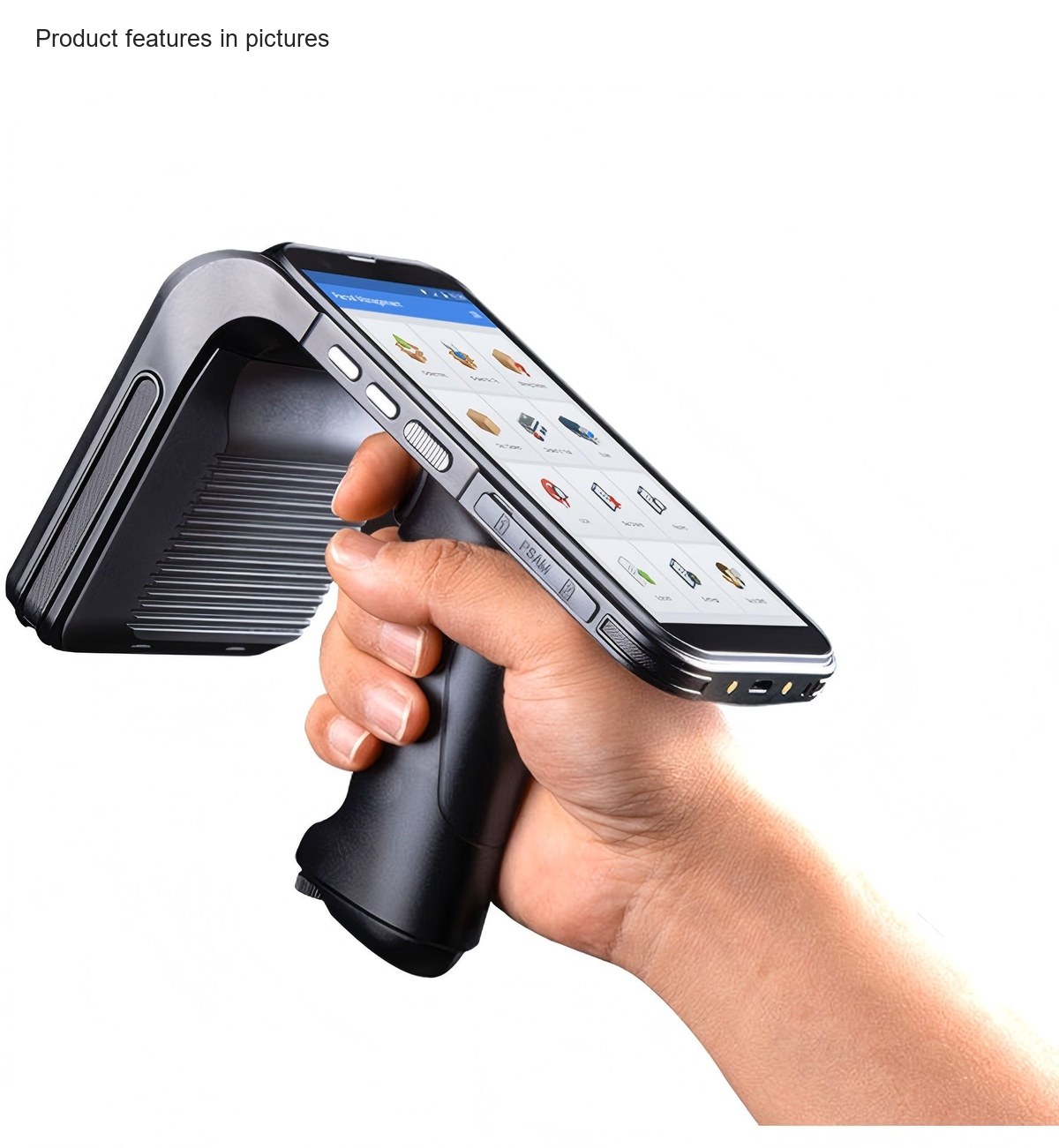 RUGLINE RTC5 handheld rfid readers feature illustration