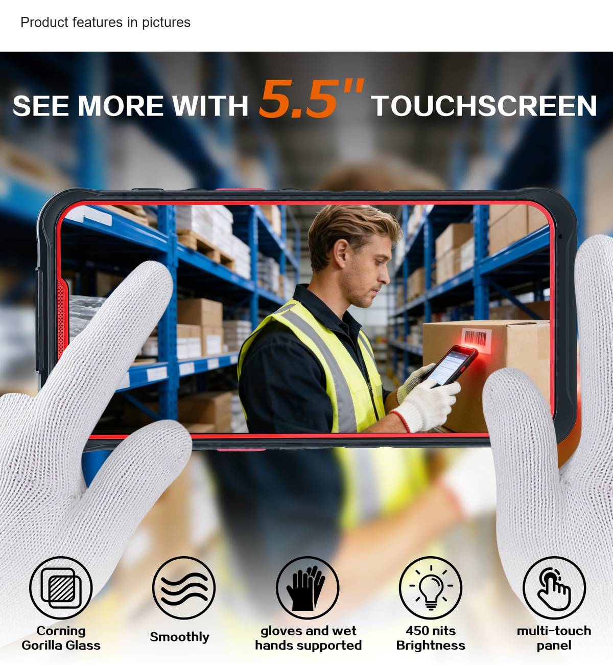 Product features in pictures