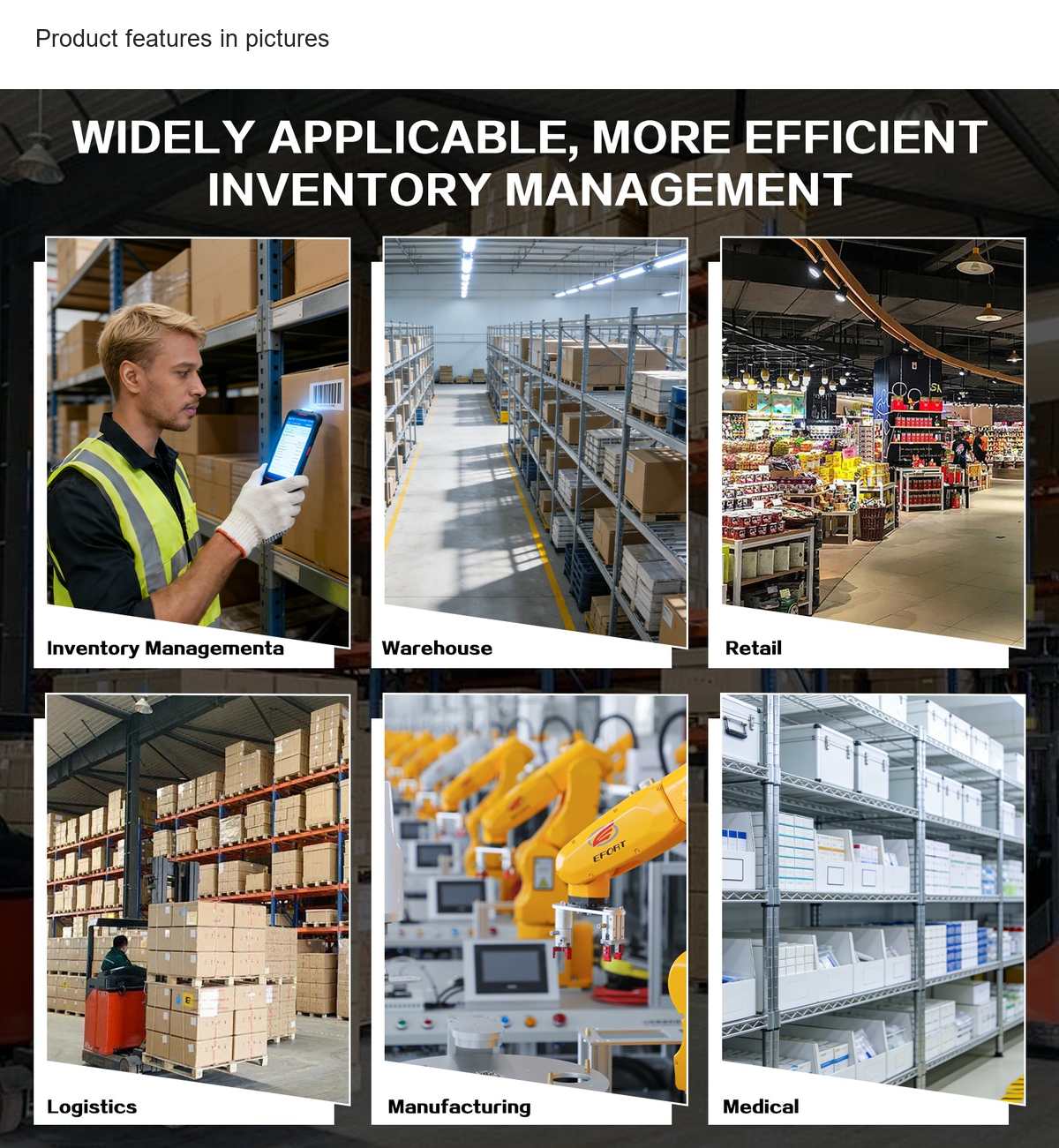 Product features in pictures