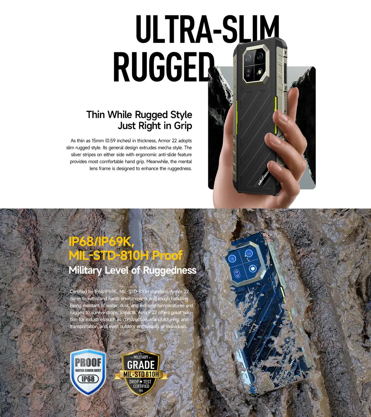 Ulefone Armor 22 features and specifications 2