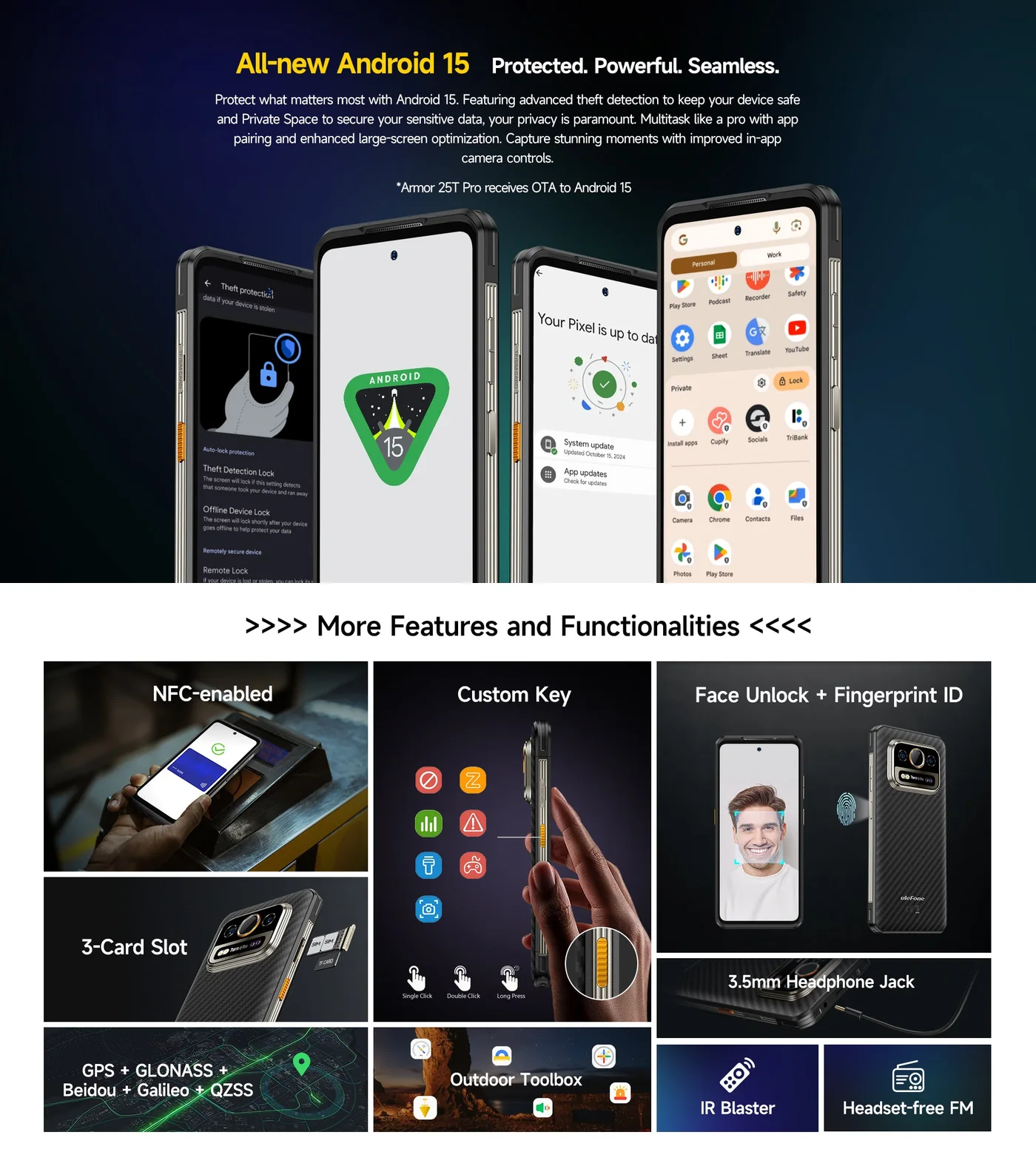 Ulefone Armor 25T Pro features and specifications 15