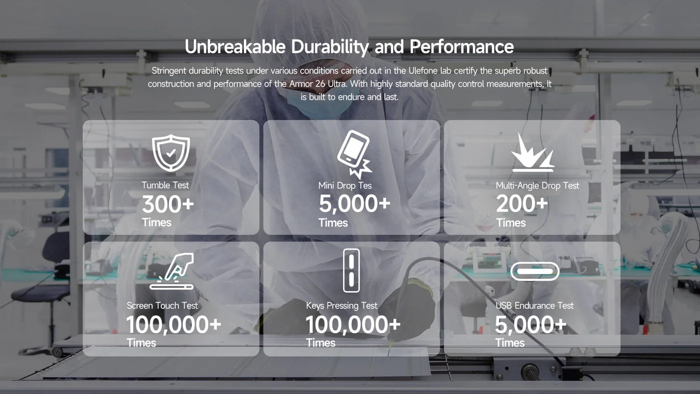 Ulefone Armor 26 Ultra Walkie-Talkie features and specifications 18