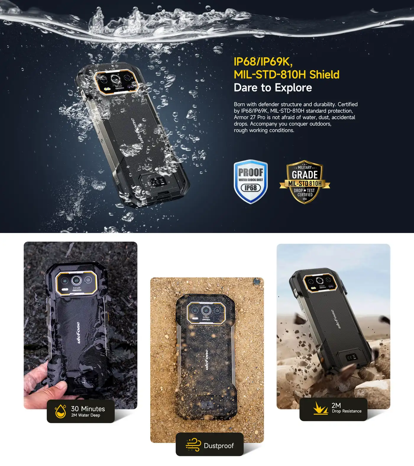 Ulefone Armor 27 Pro features and specifications 2