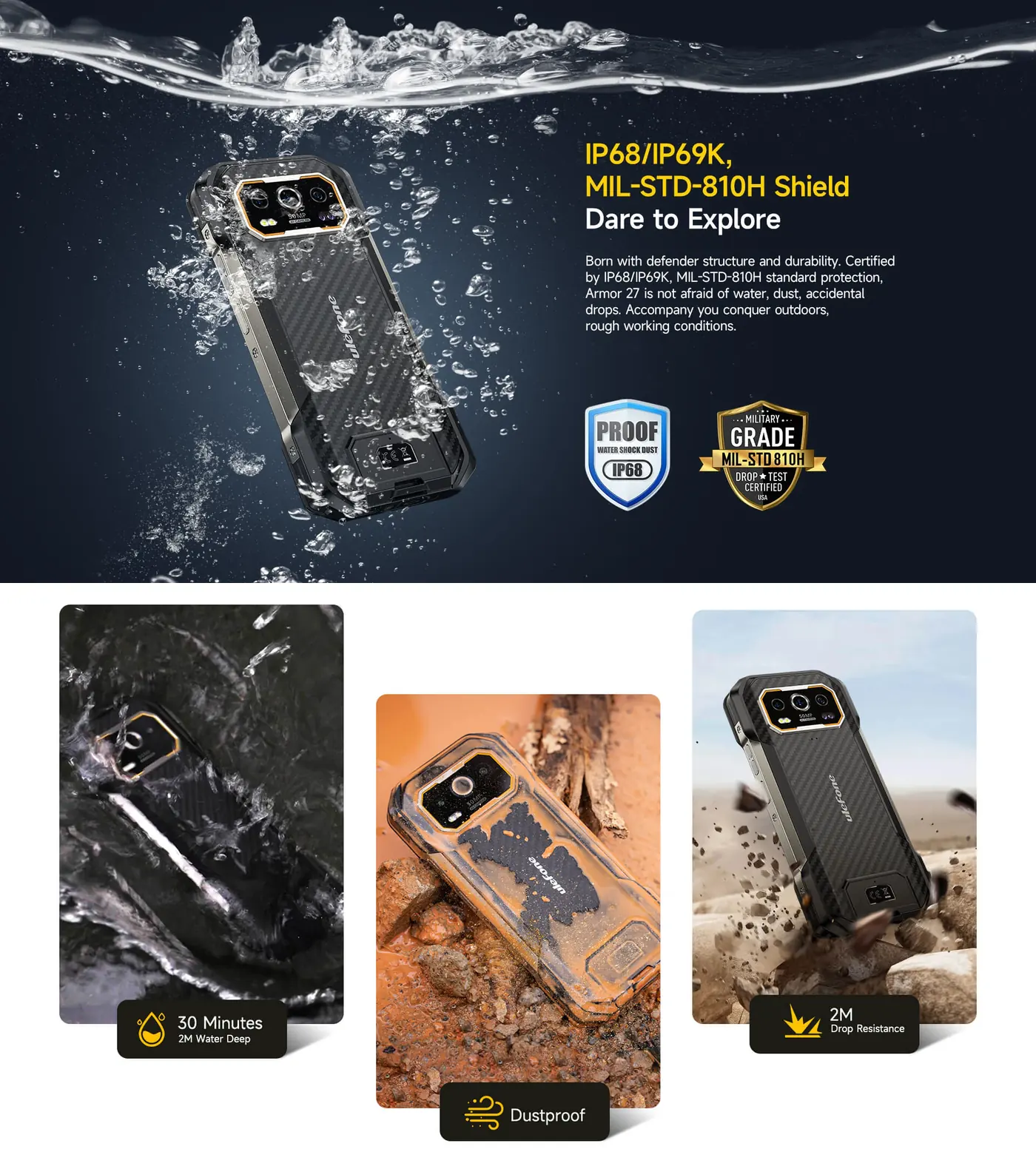 Ulefone Armor 27 features and specifications 2