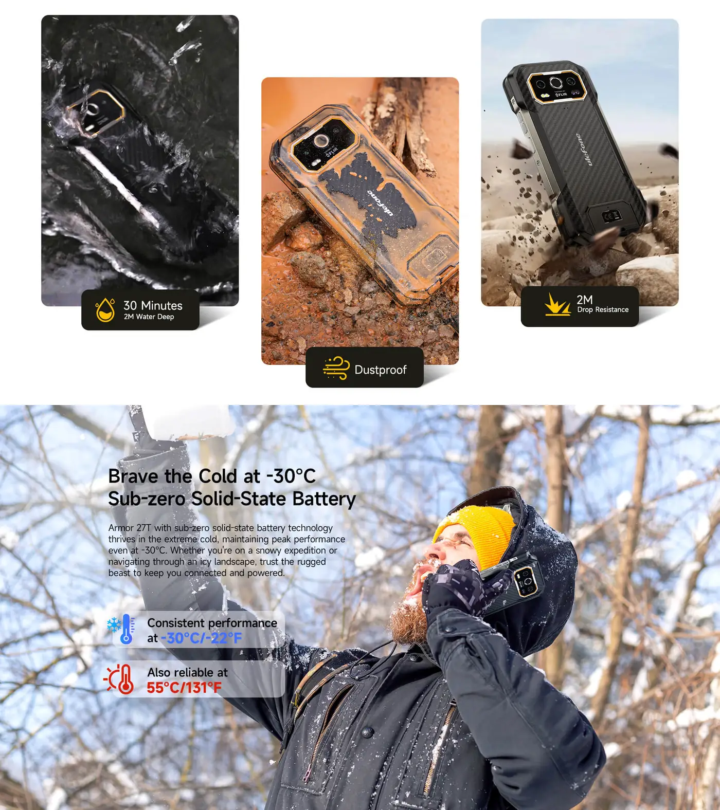 Ulefone Armor 27T+ features and specifications 9