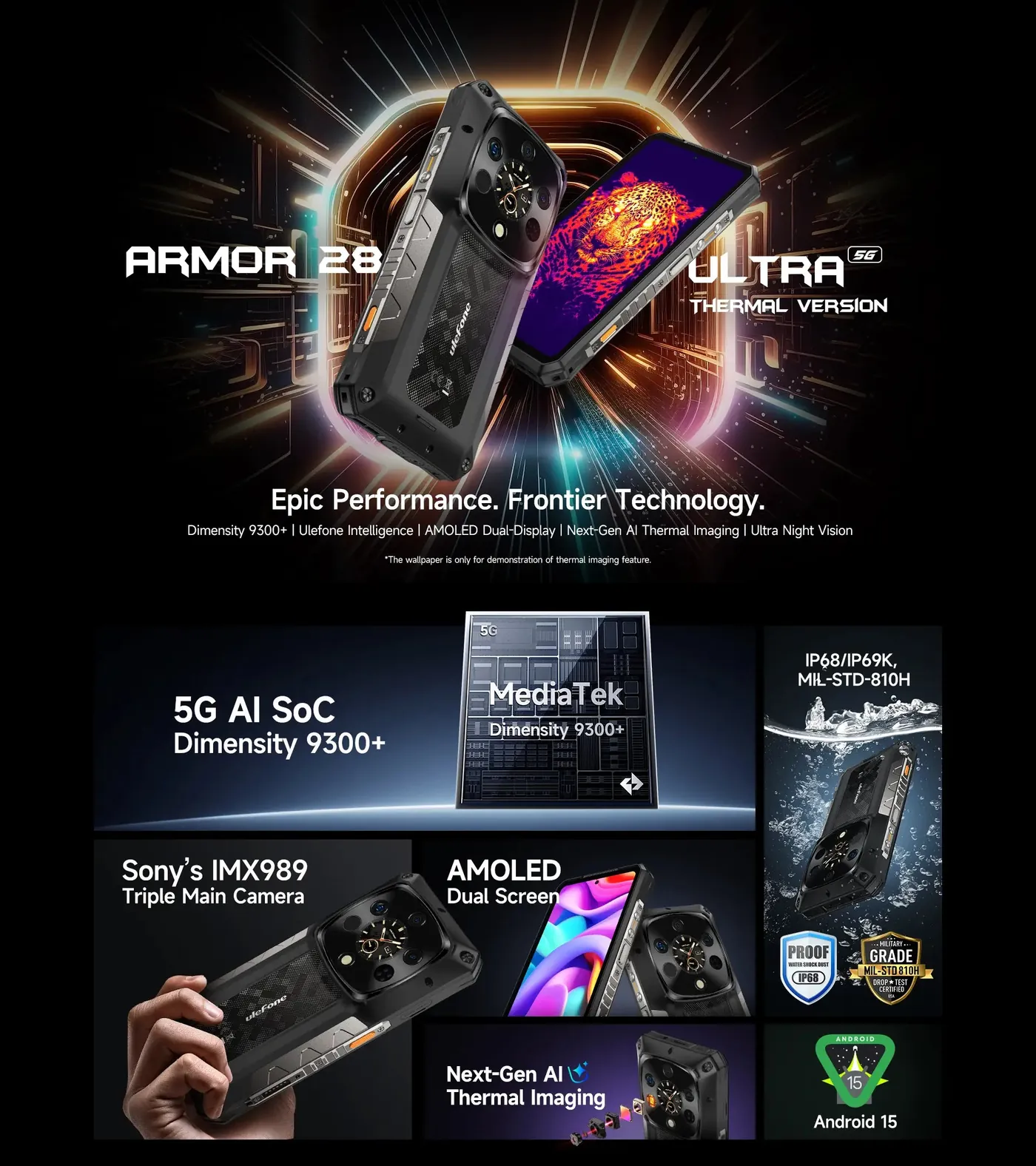 Ulefone Armor 28 Ultra Thermal features and specifications 1