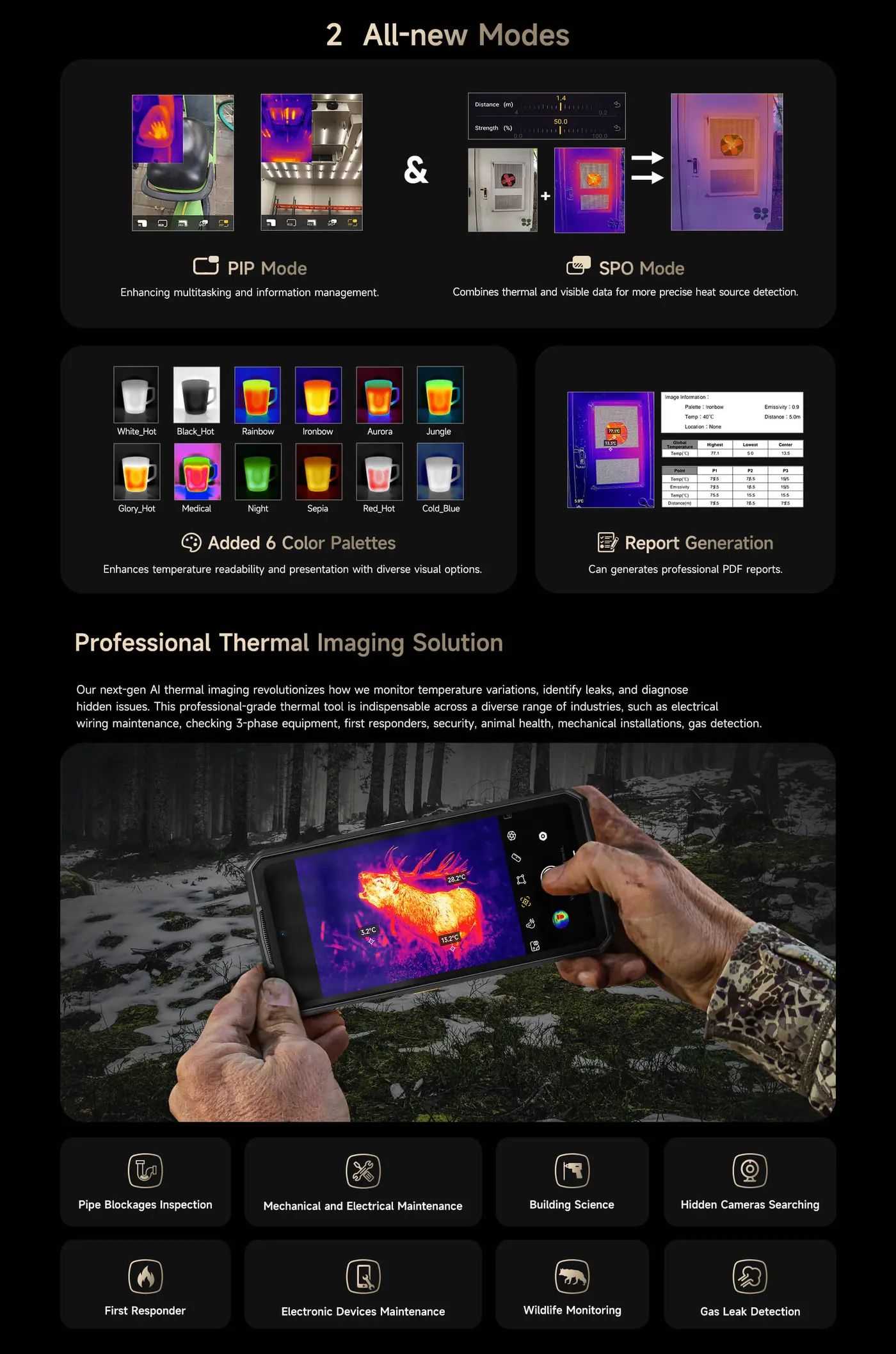 Ulefone Armor 29 Pro Thermal features and specifications 12