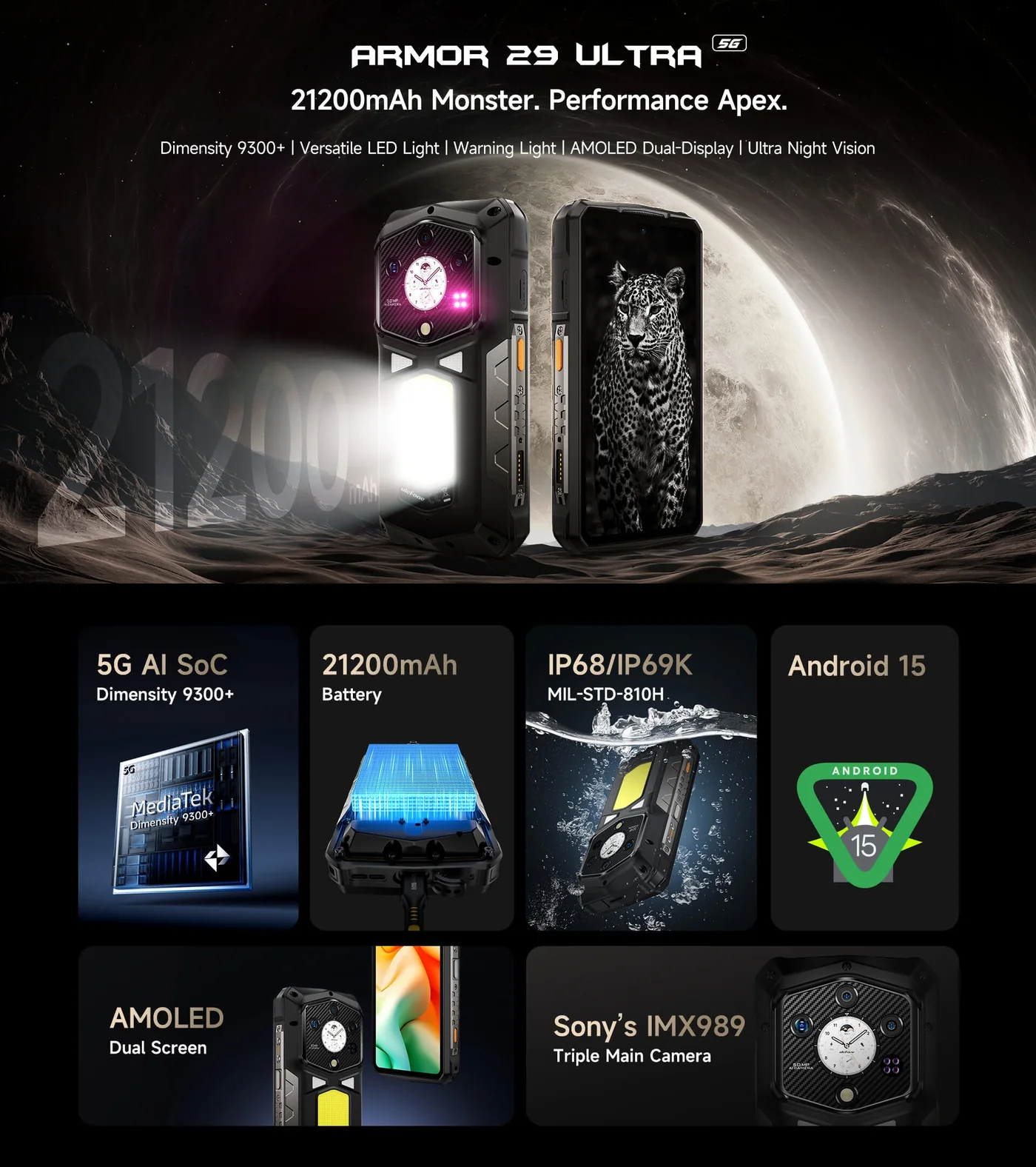 Ulefone Armor 29 Ultra features and specifications 1