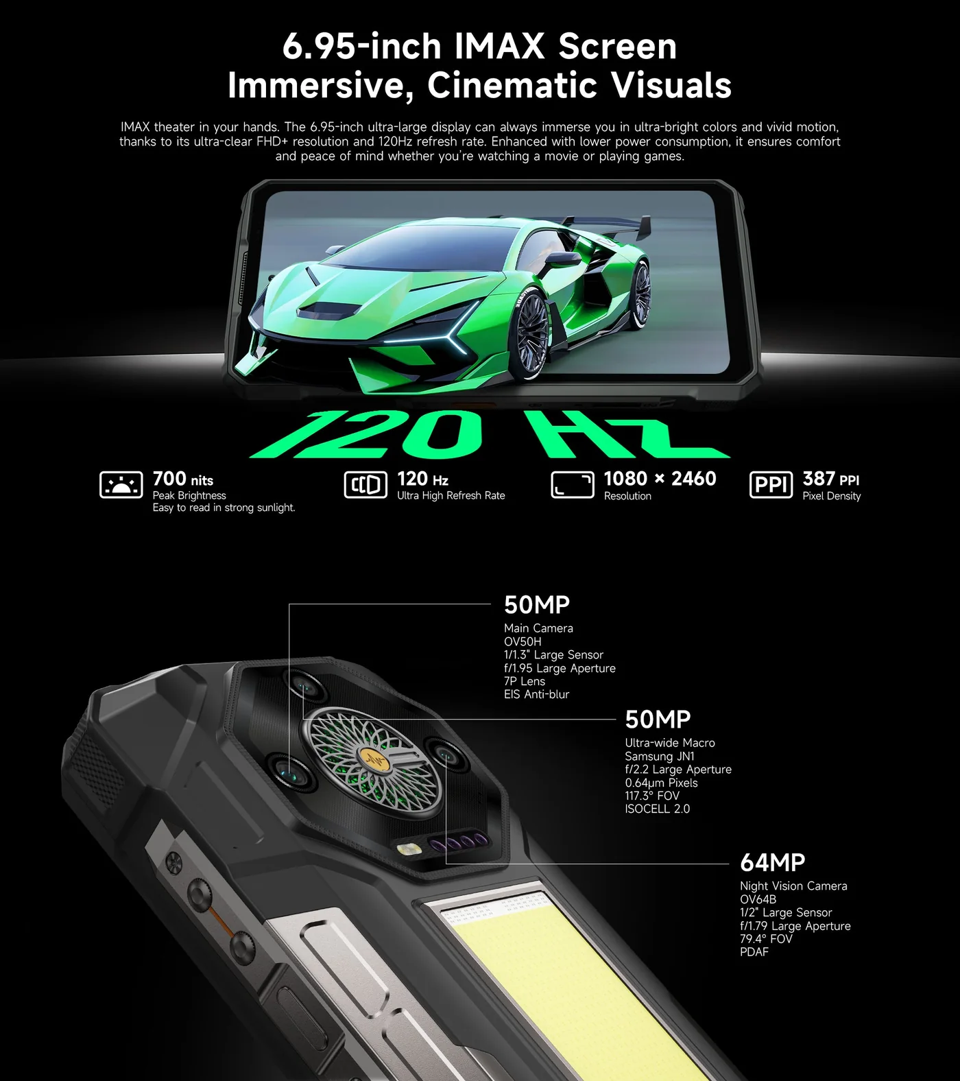 Ulefone Armor 33 features and specifications 4