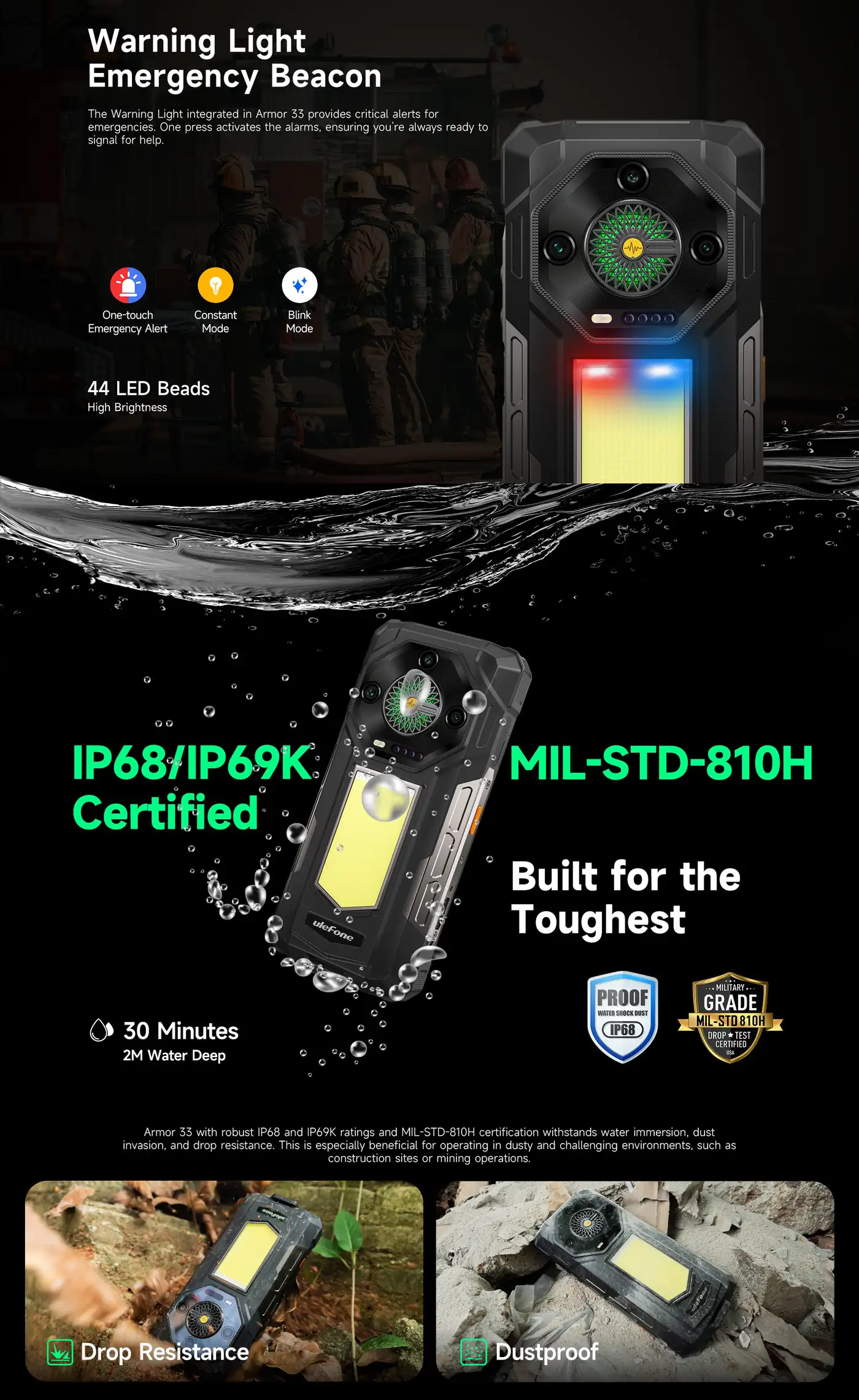 Ulefone Armor 33 features and specifications 12