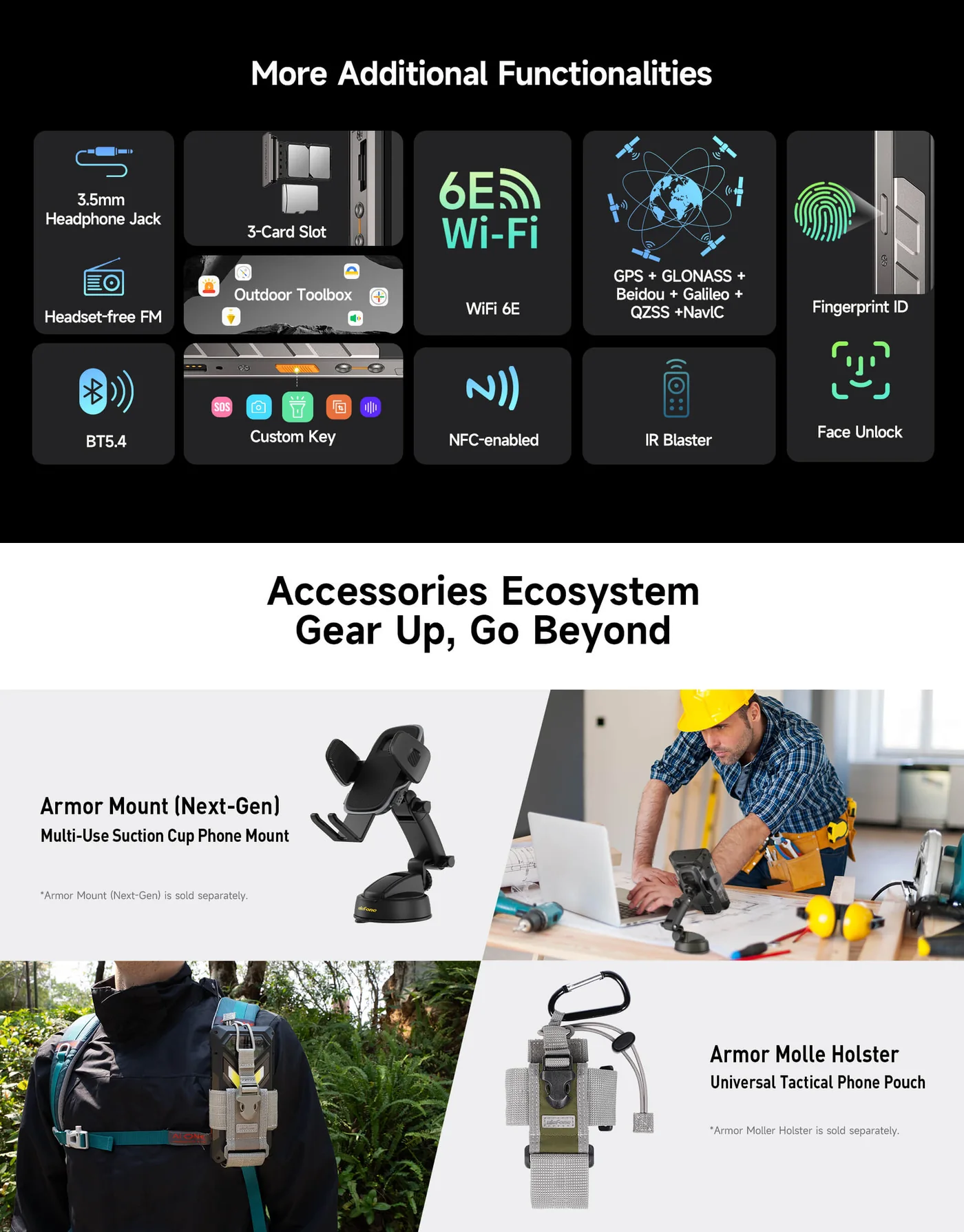 Ulefone Armor 34+ features and specifications 18