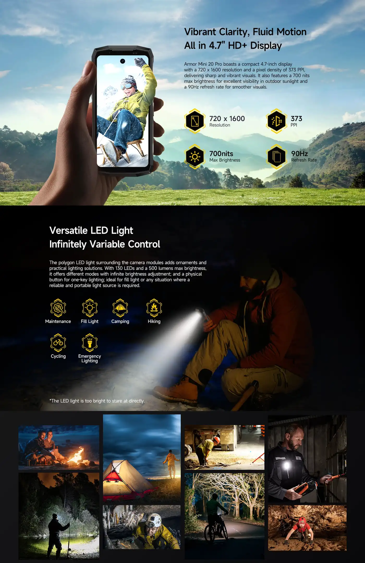 Ulefone Armor Mini 20 Pro features and specifications 11