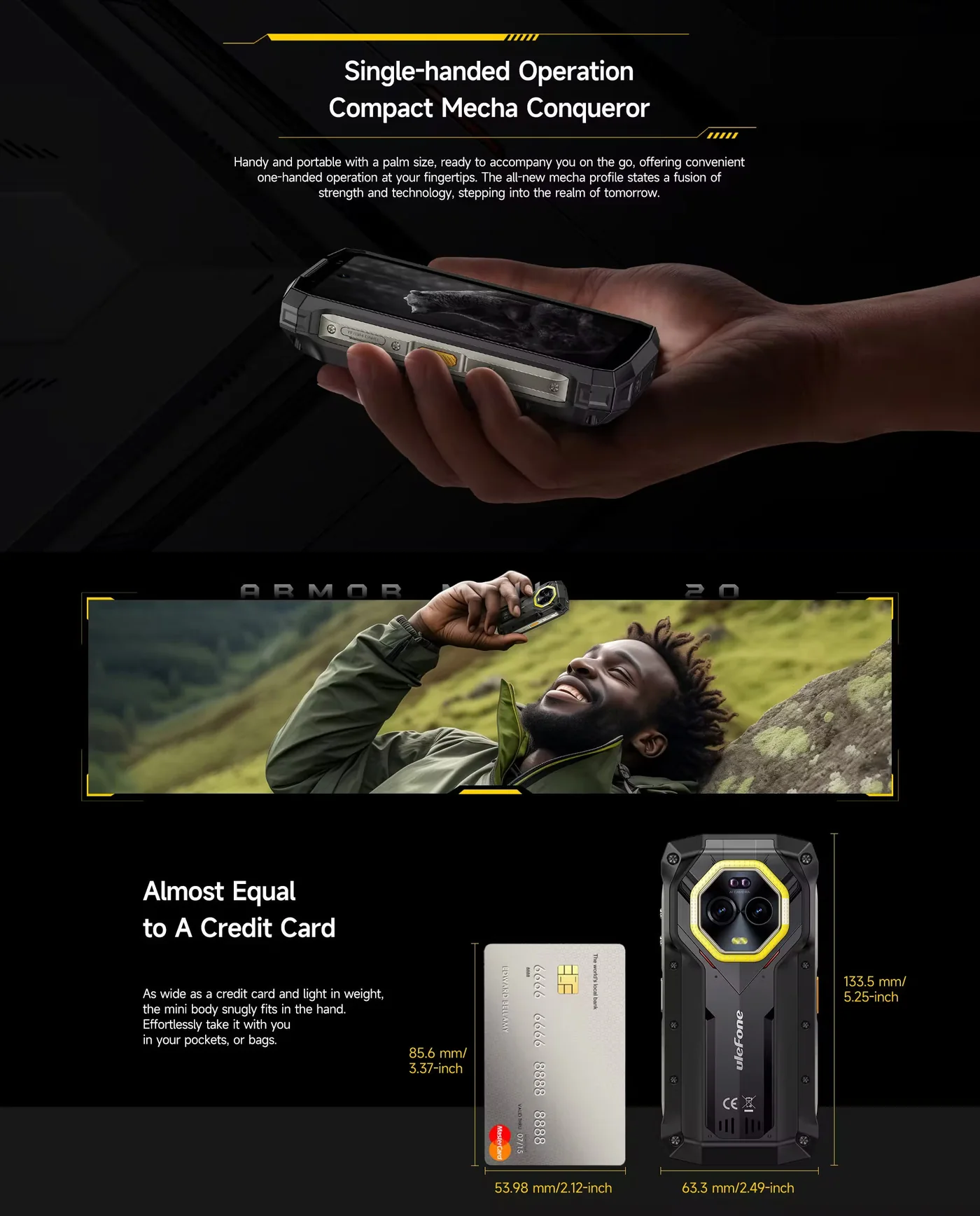 Ulefone Armor Mini 20 features and specifications 2