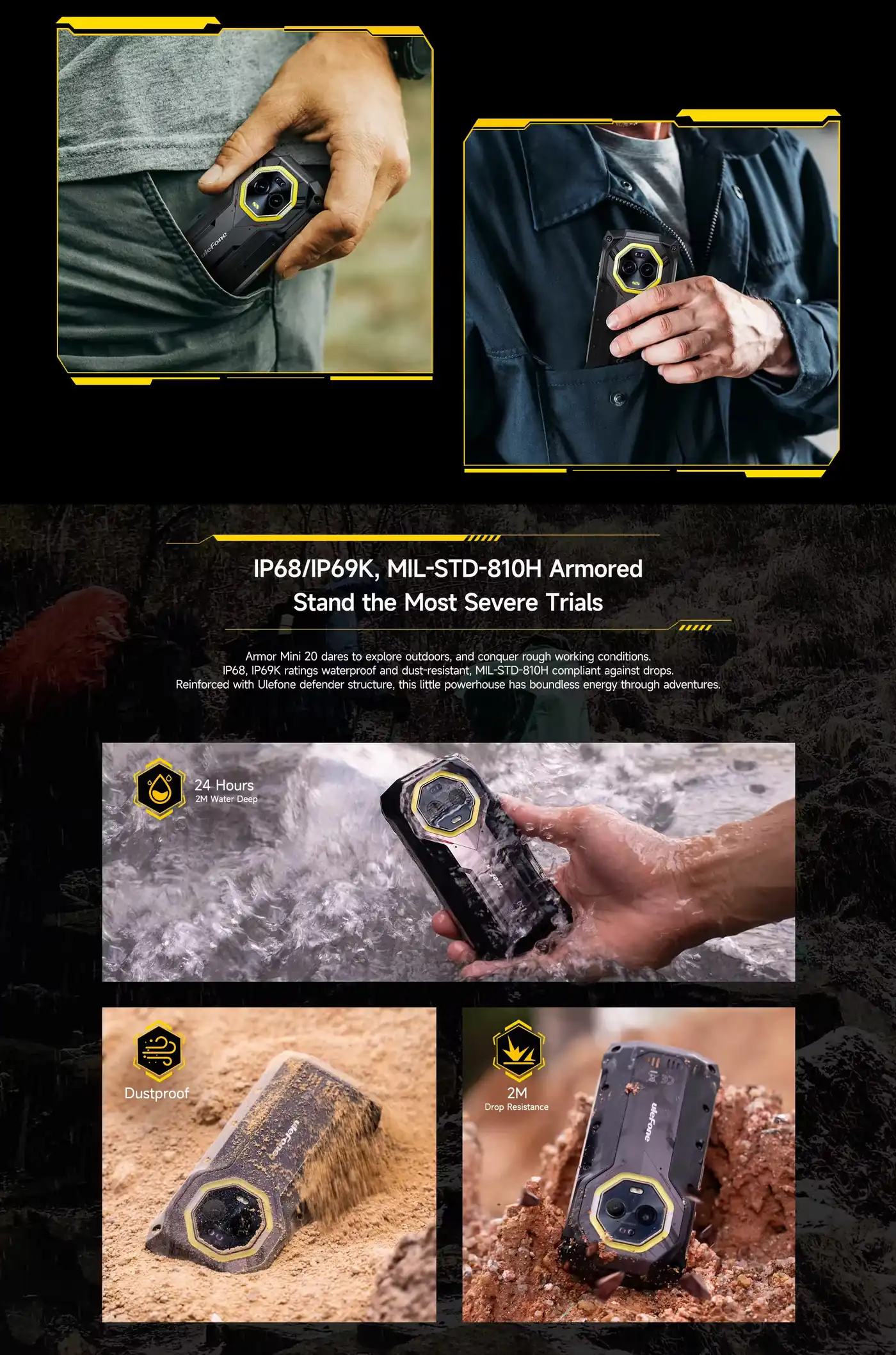 Ulefone Armor Mini 20 features and specifications 3