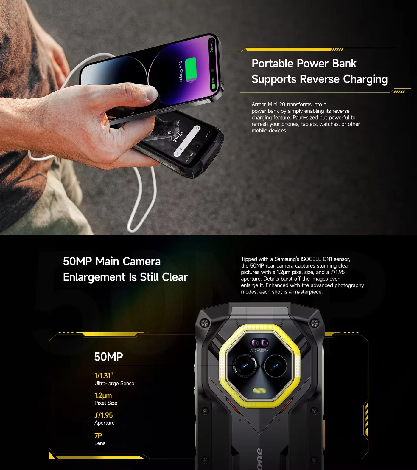 Ulefone Armor Mini 20 features and specifications 6