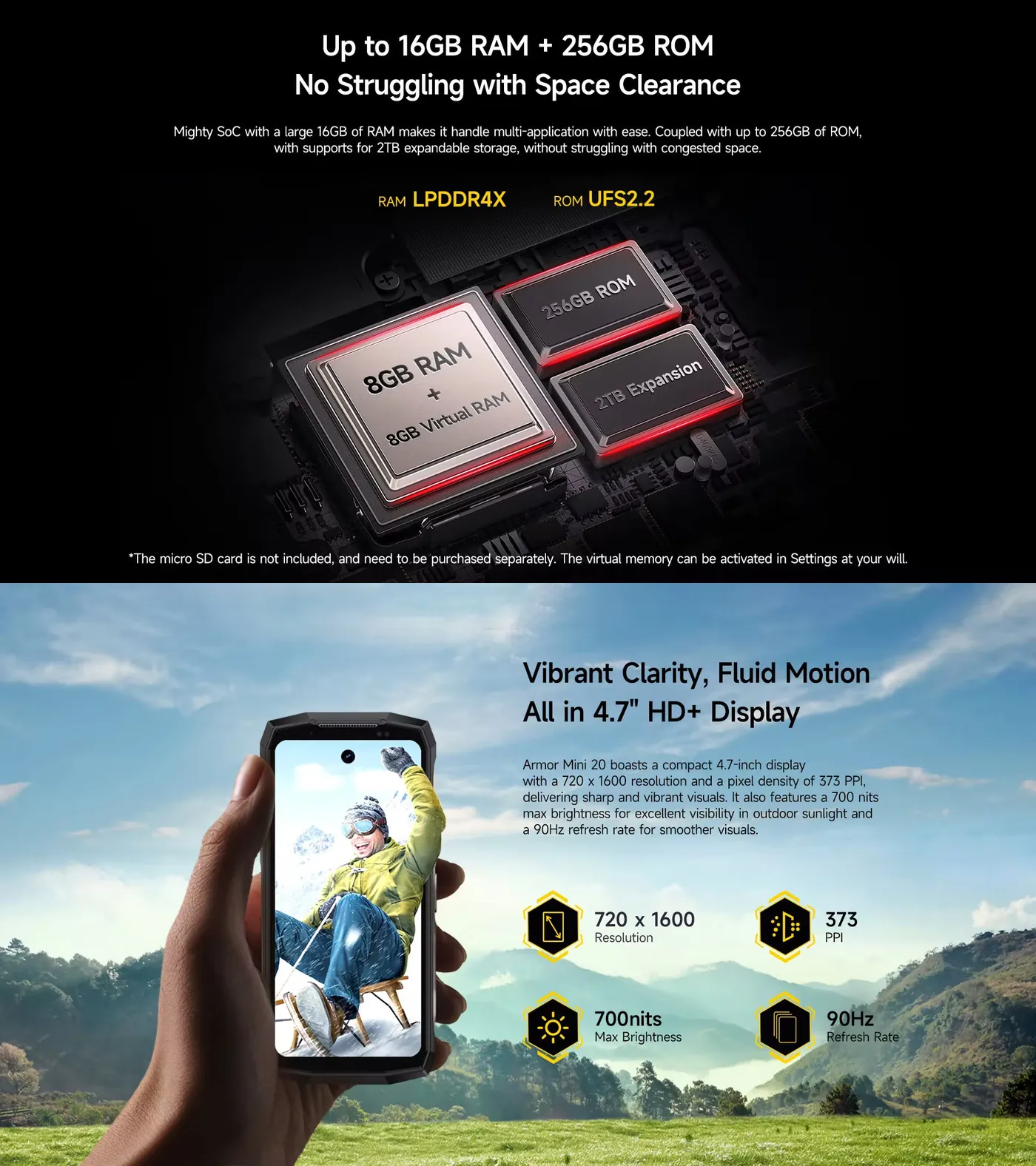 Ulefone Armor Mini 20 features and specifications 10