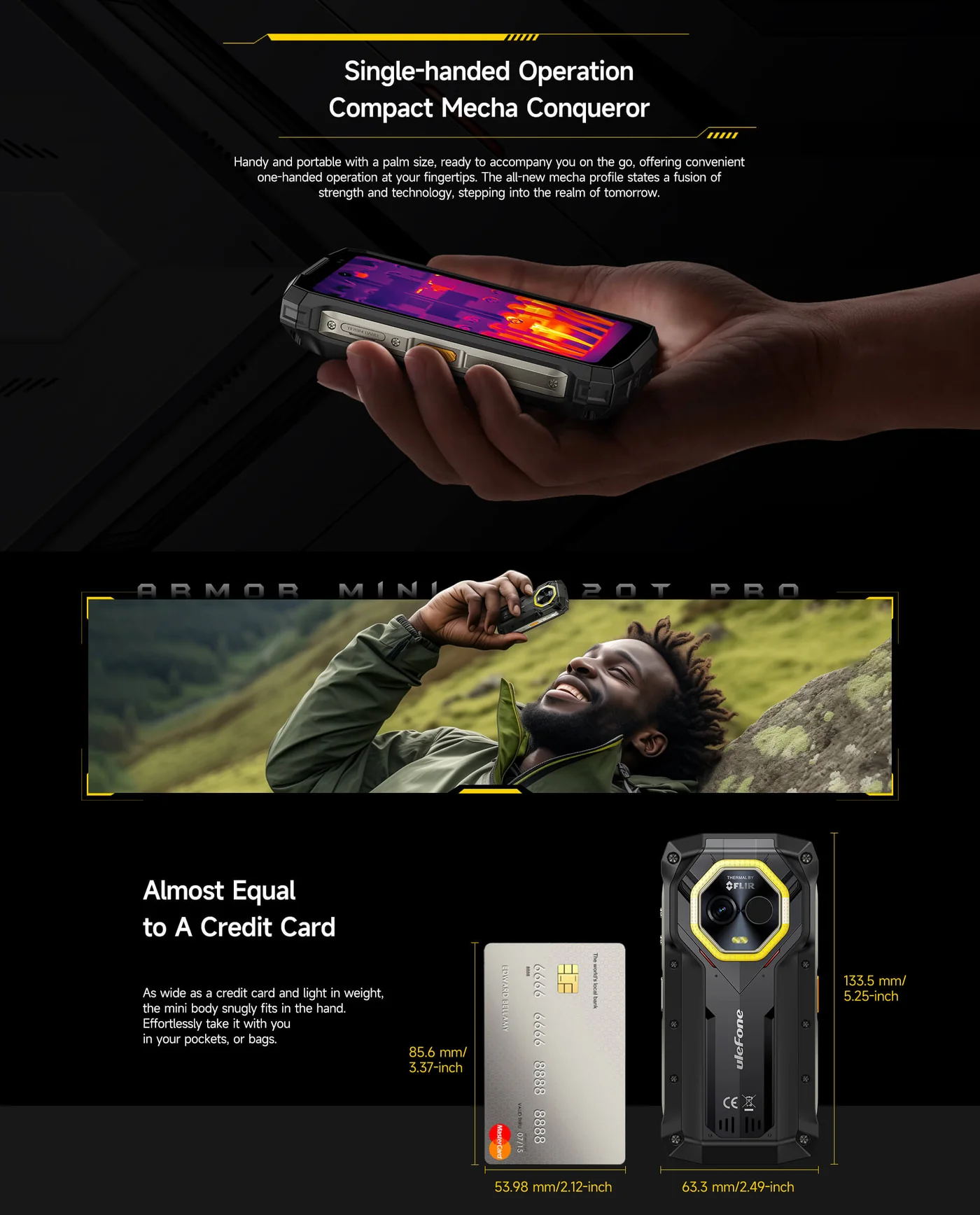 Ulefone Armor Mini 20T Pro features and specifications 2