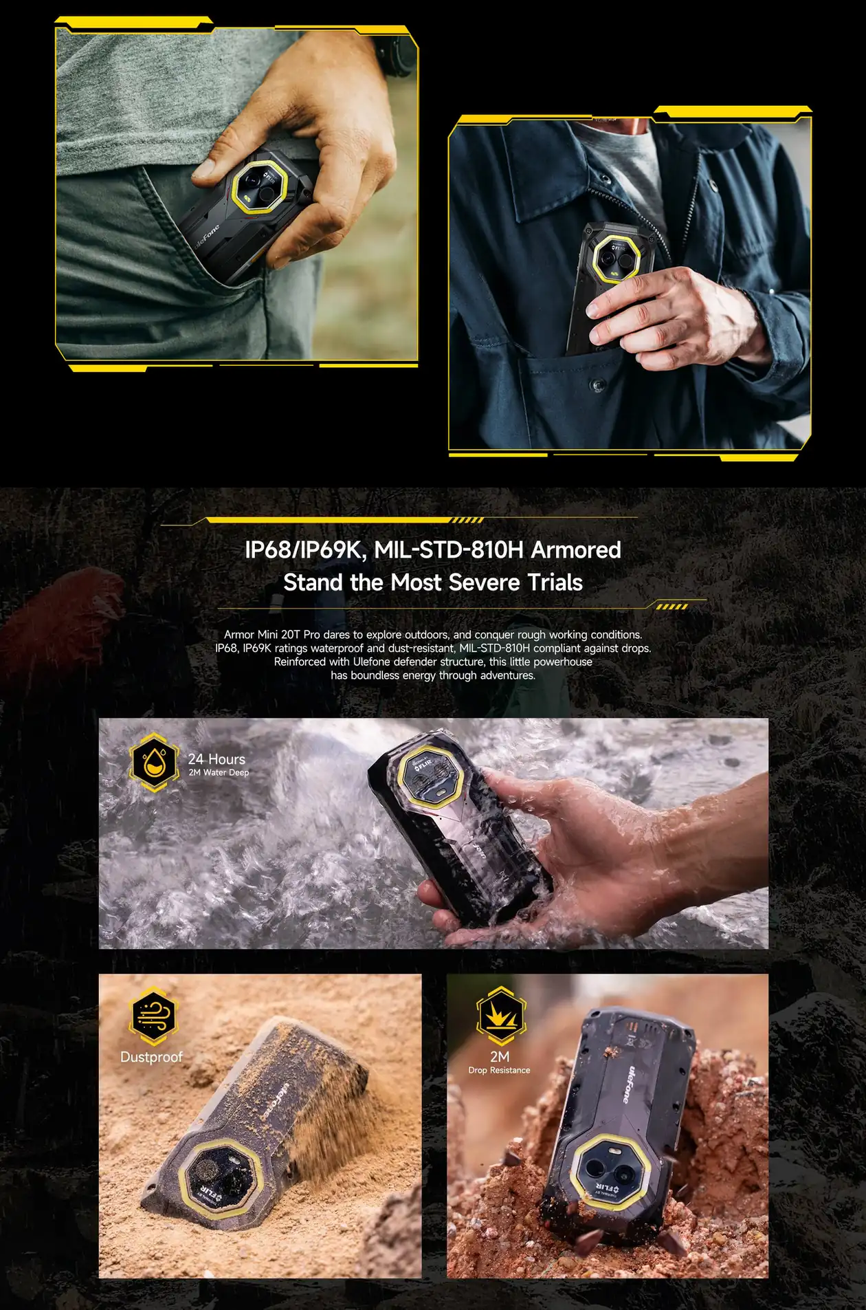 Ulefone Armor Mini 20T Pro features and specifications 3