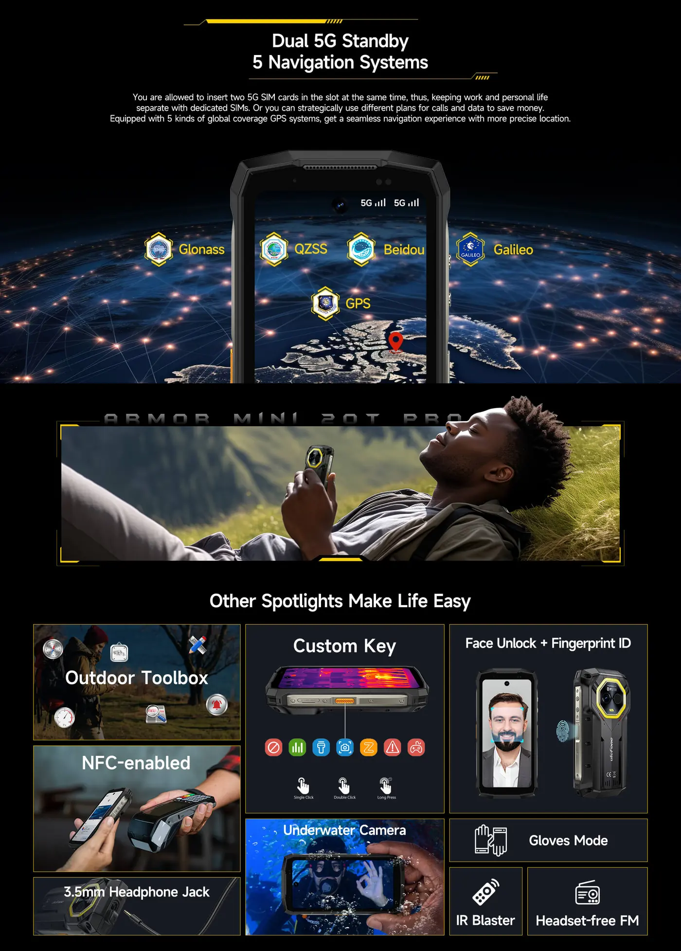 Ulefone Armor Mini 20T Pro features and specifications 18