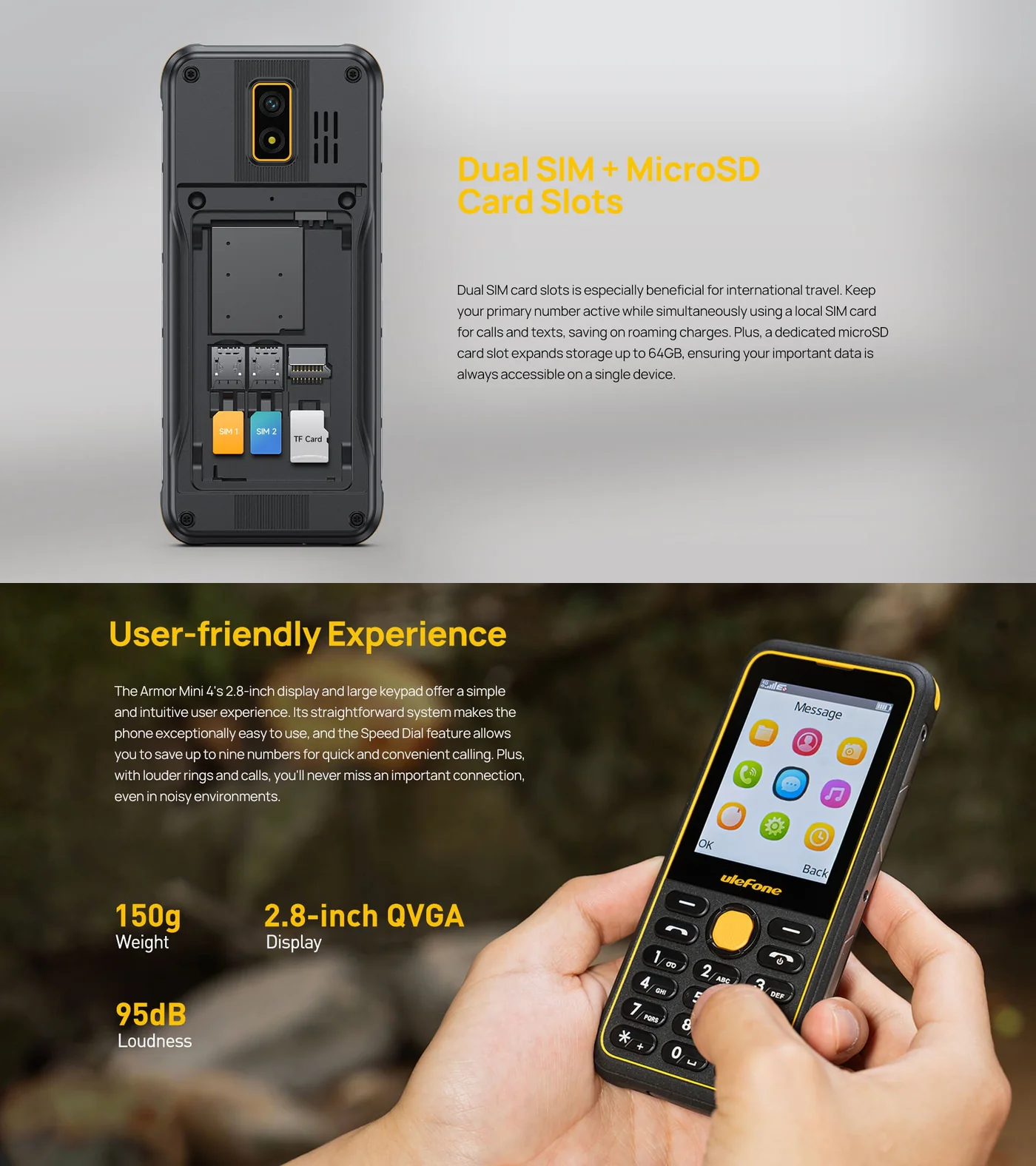 Ulefone Armor Mini 4 features and specifications 4