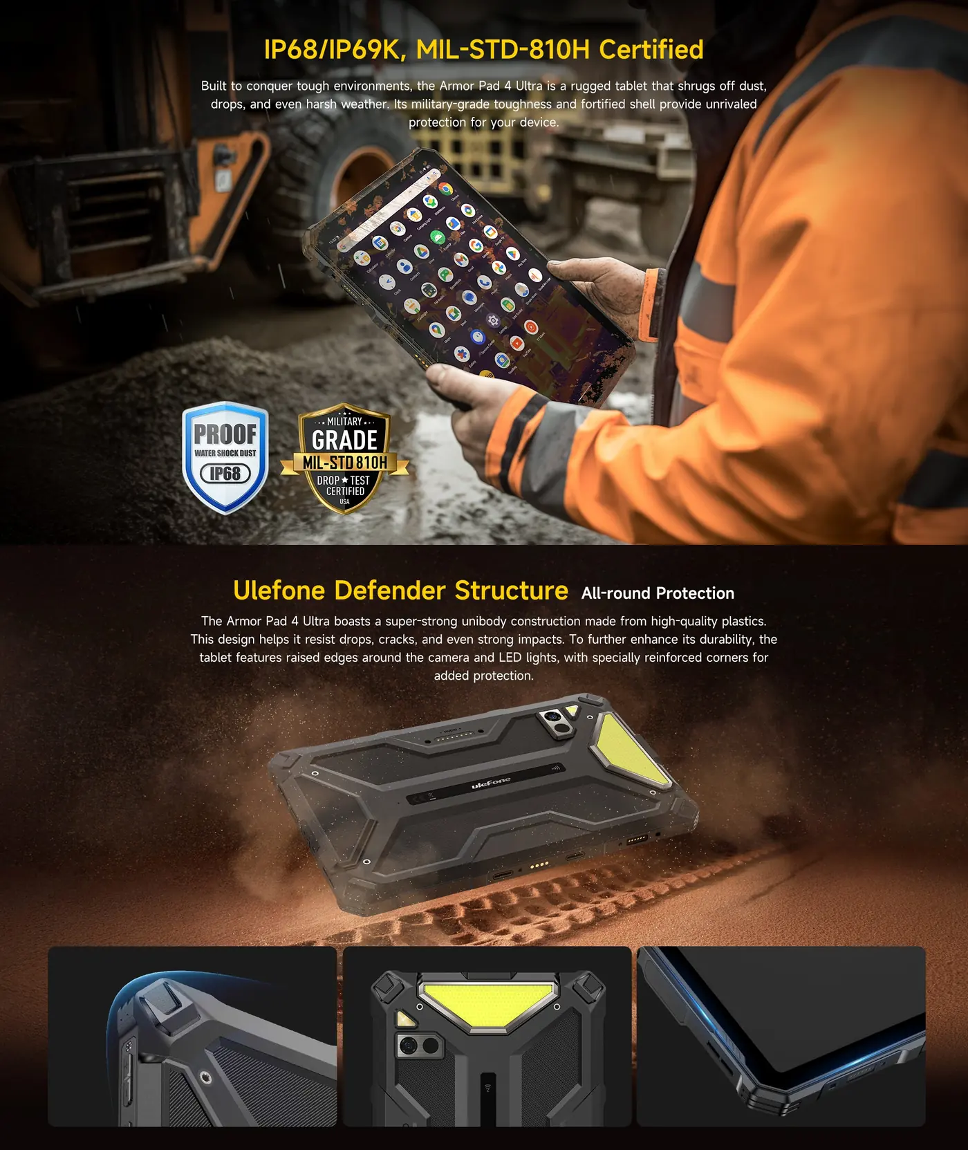 Ulefone Armor Pad 4 Ultra Thermal features and specifications 2
