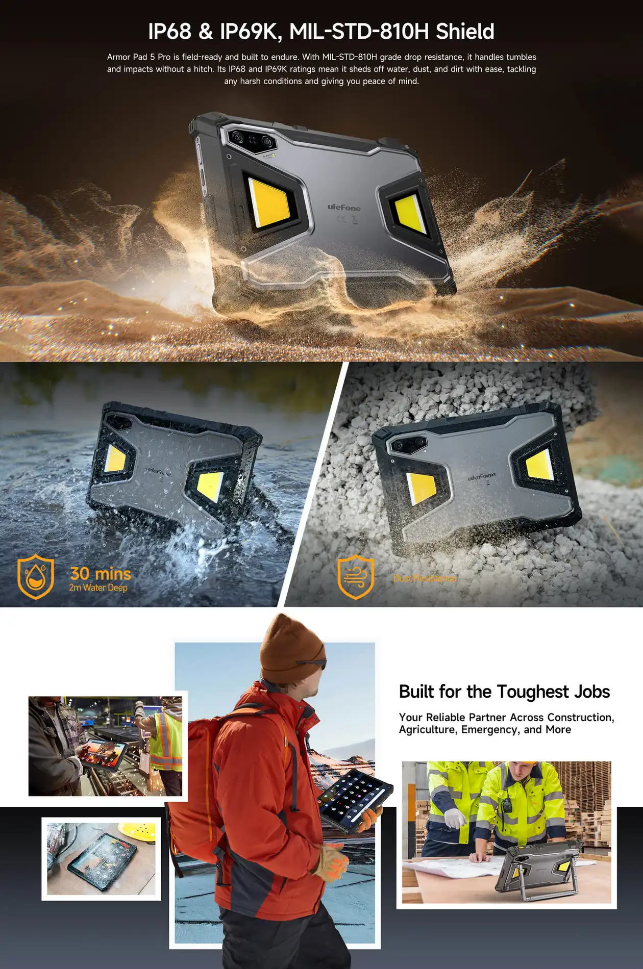 Ulefone Armor Pad 5 Pro features and specifications 5