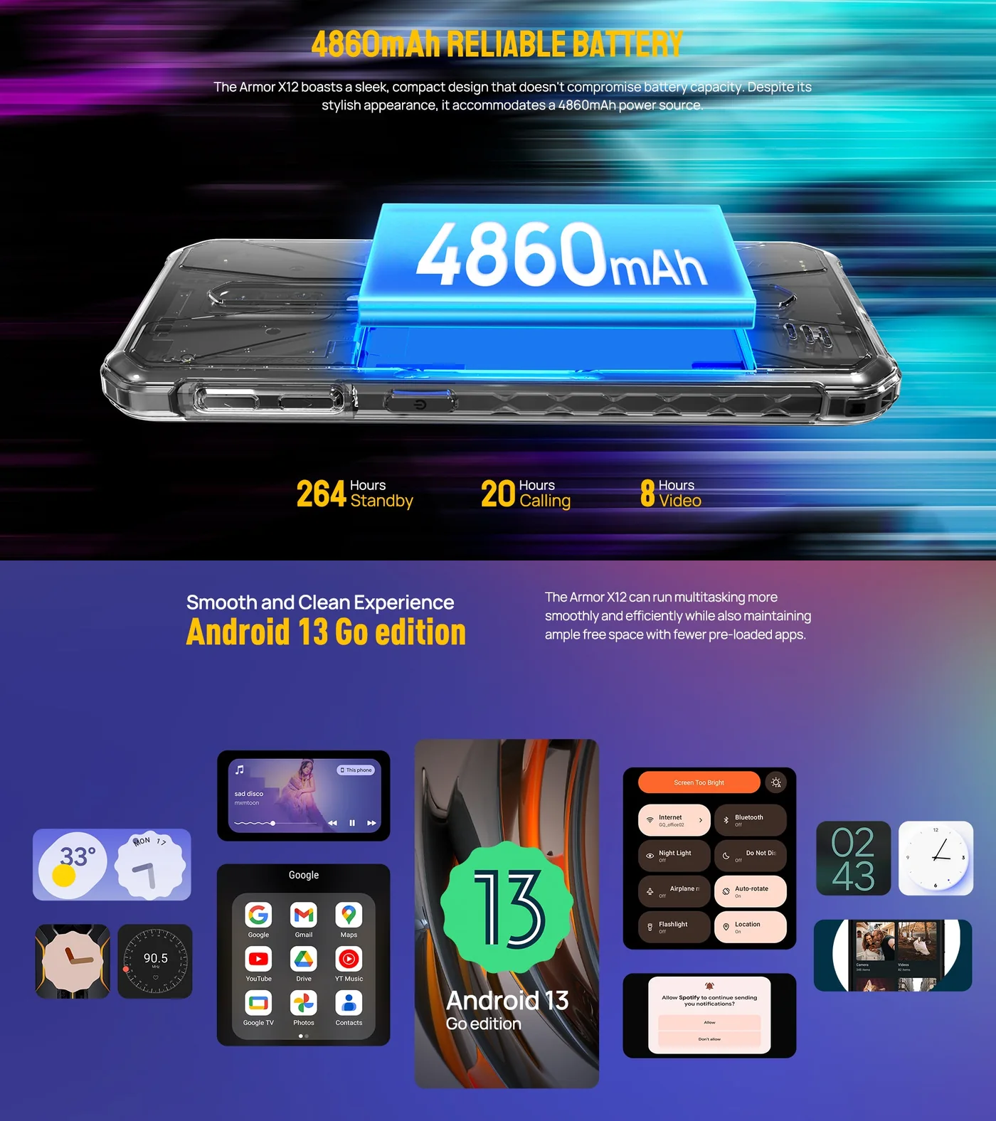 Ulefone Armor X12 features and specifications 7