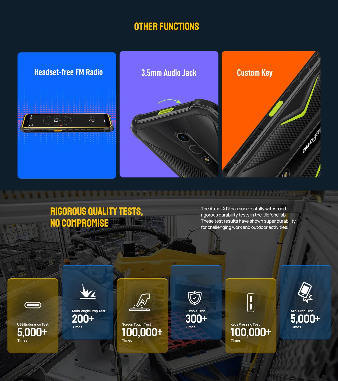 Ulefone Armor X12 features and specifications 12