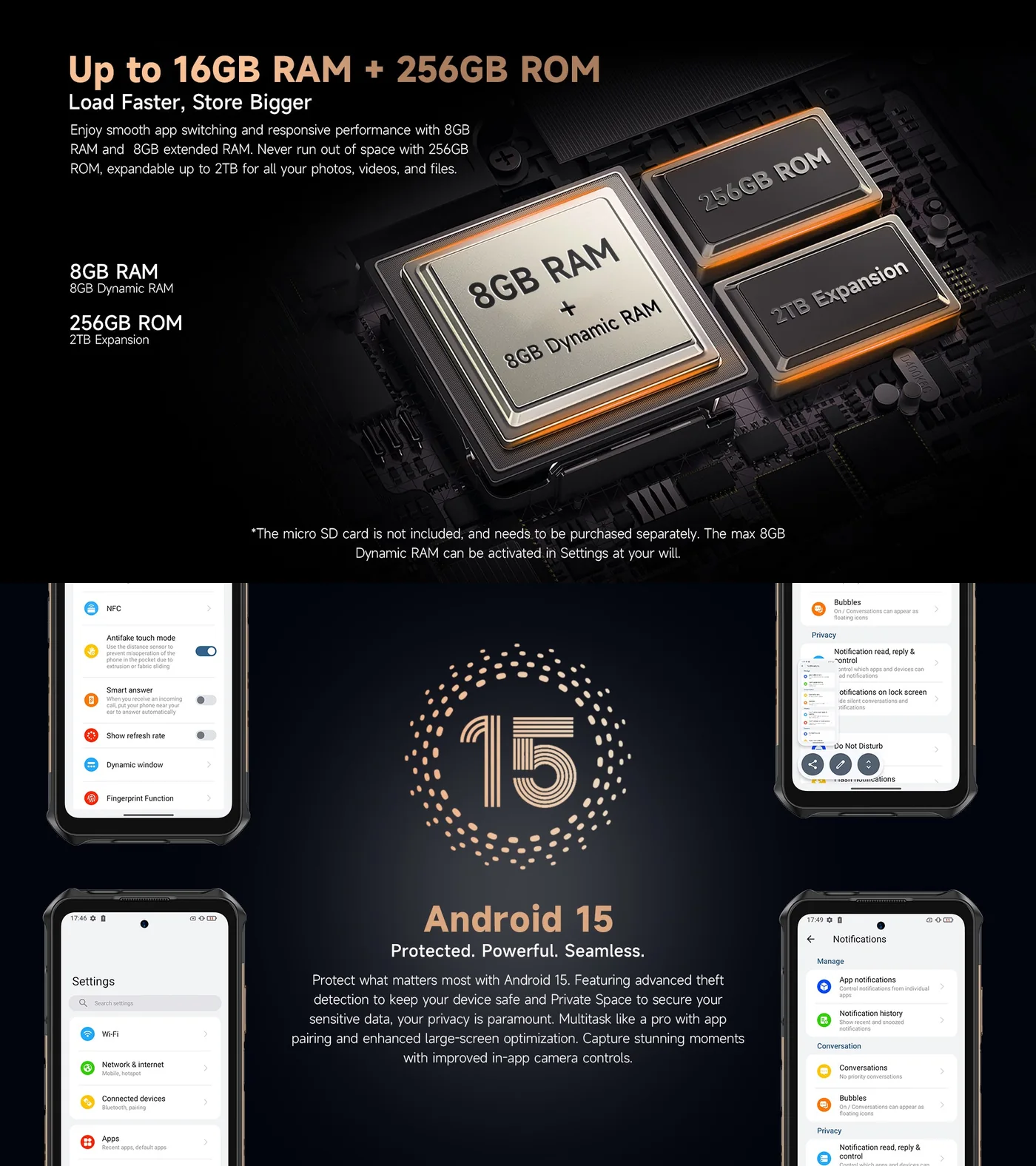 Ulefone Armor X16 Pro features and specifications 8