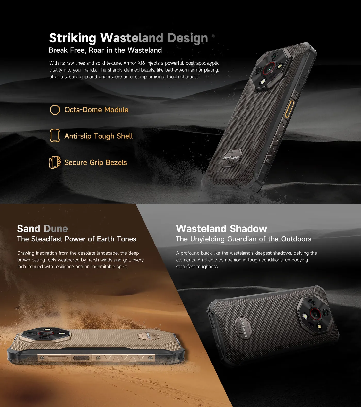 Ulefone Armor X16 features and specifications 2