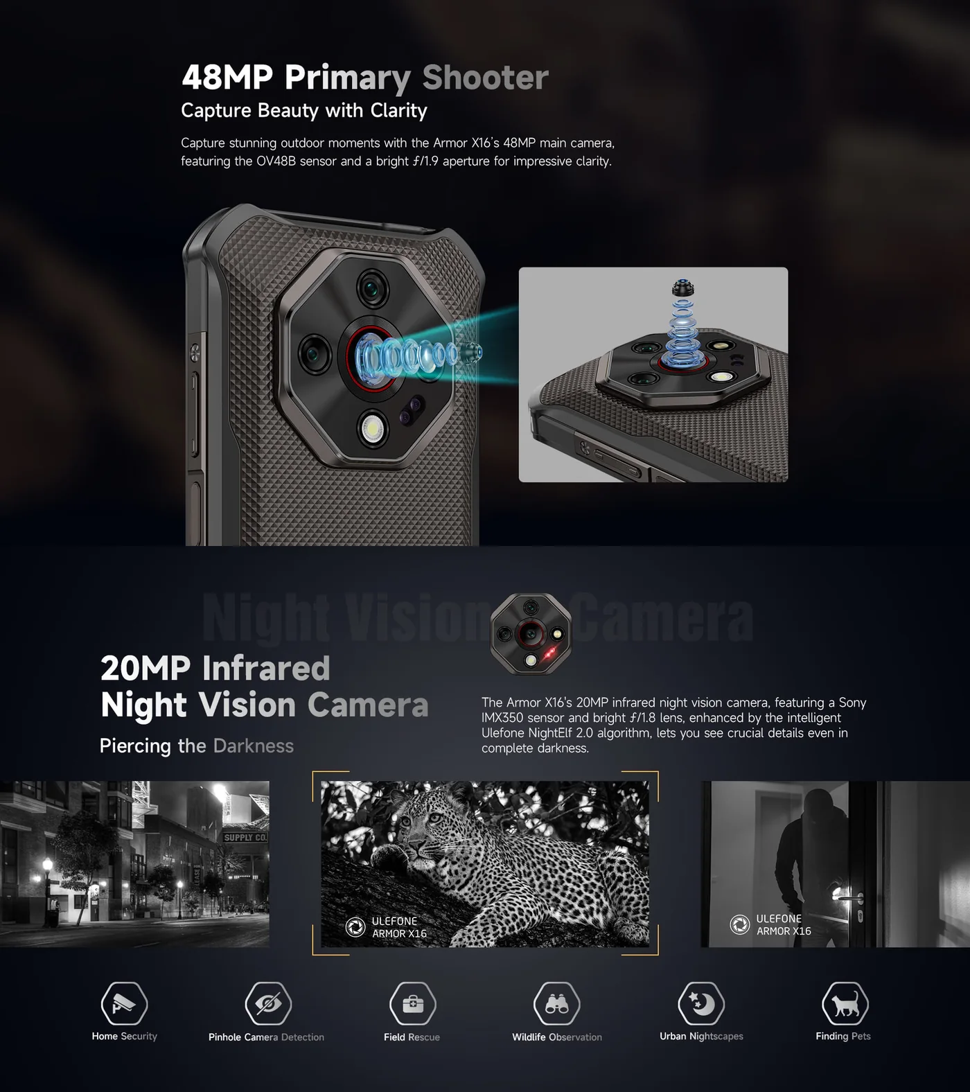 Ulefone Armor X16 features and specifications 4