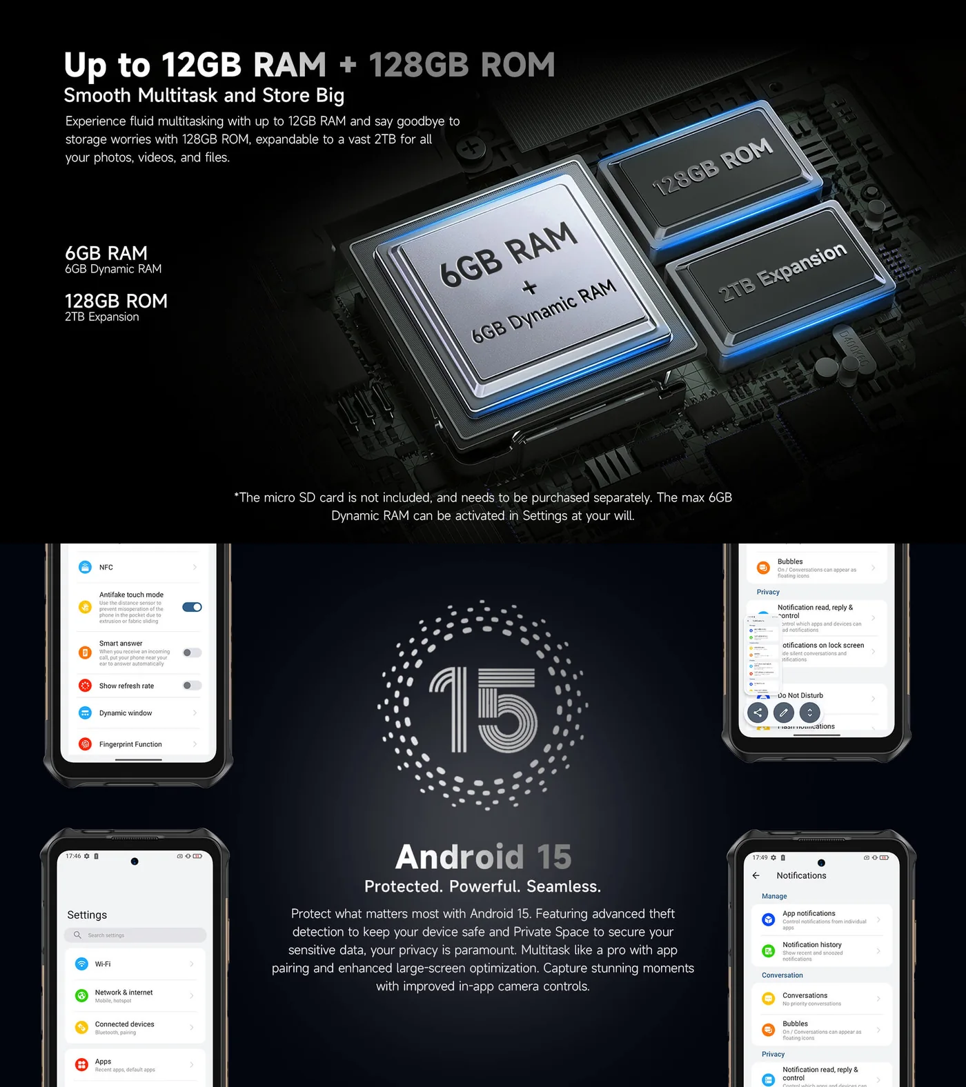 Ulefone Armor X16 features and specifications 8
