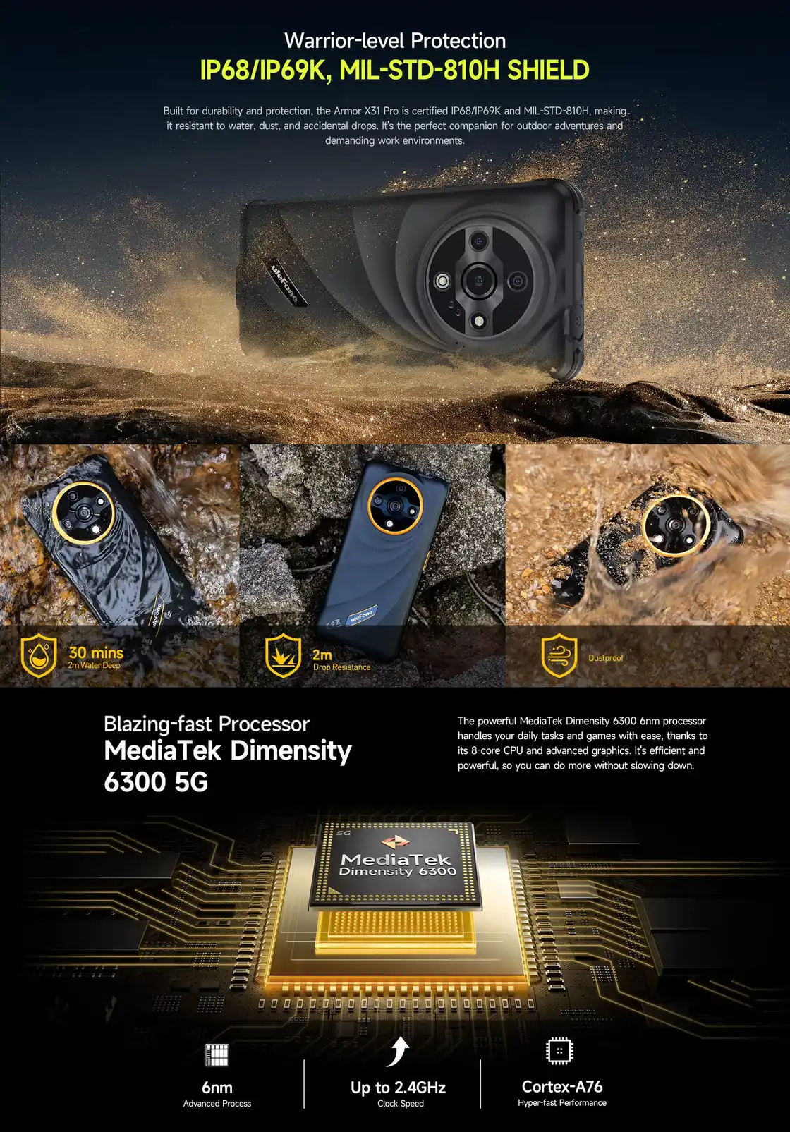 Ulefone Armor X31 Pro features and specifications 3