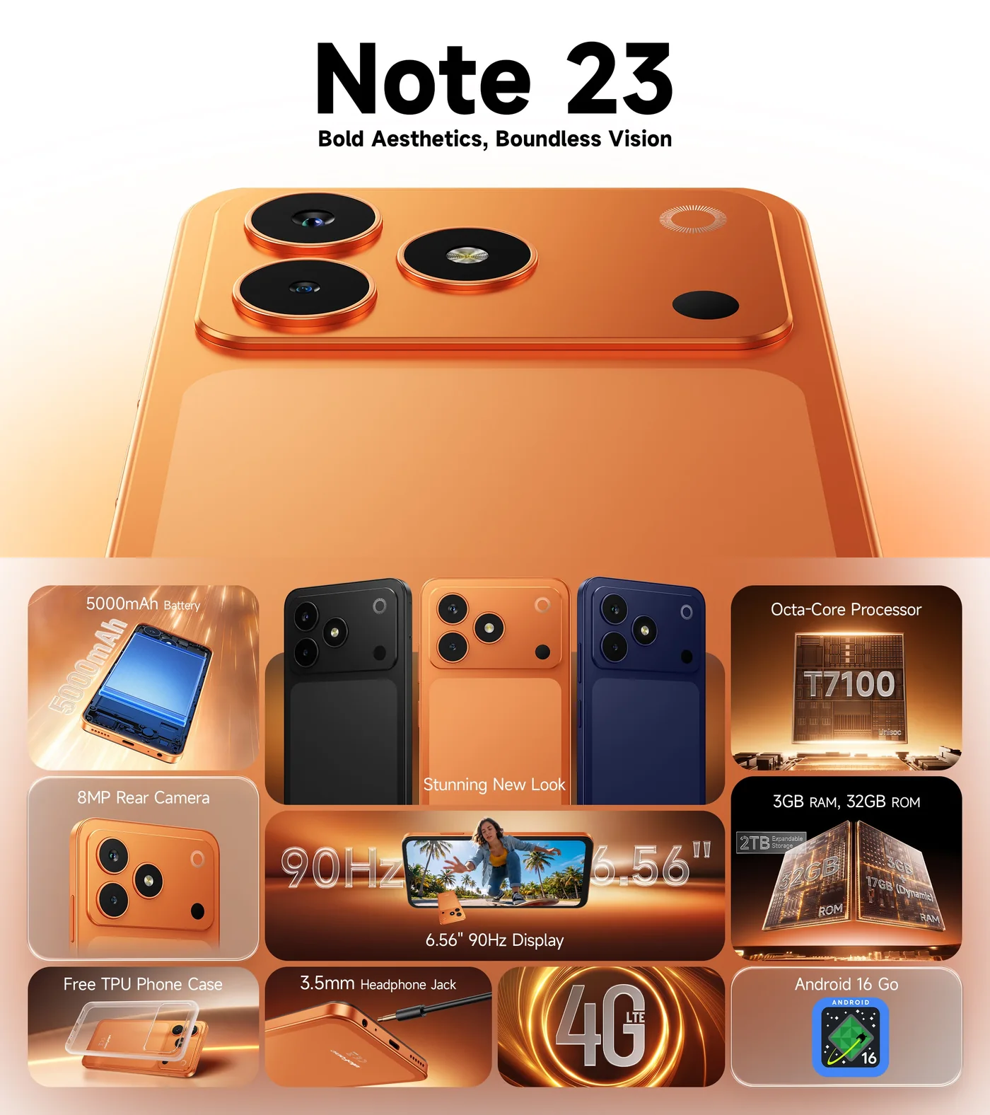 Ulefone Note 23 features and specifications 1