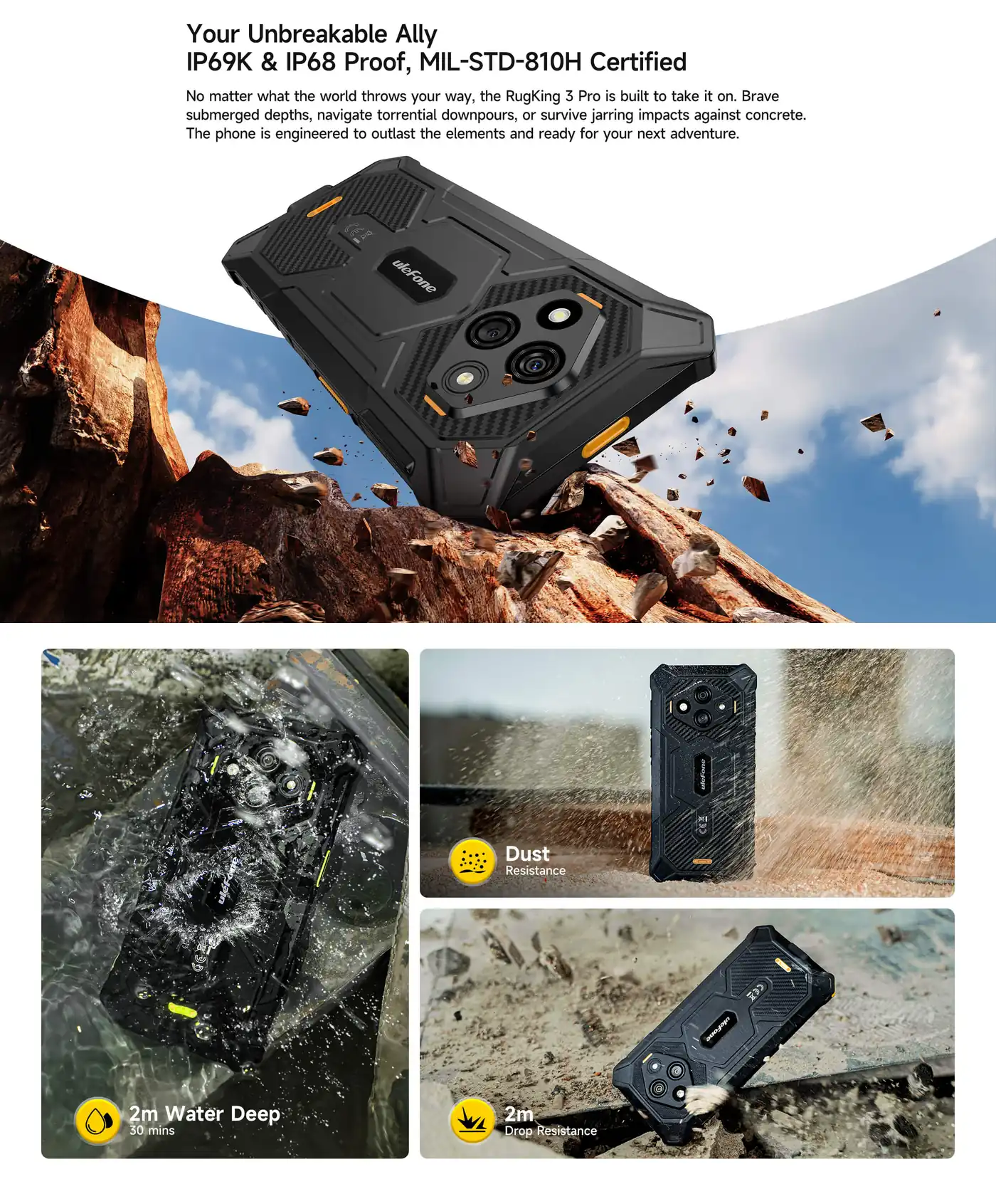 Ulefone RugKing 3 Pro features and specifications 2