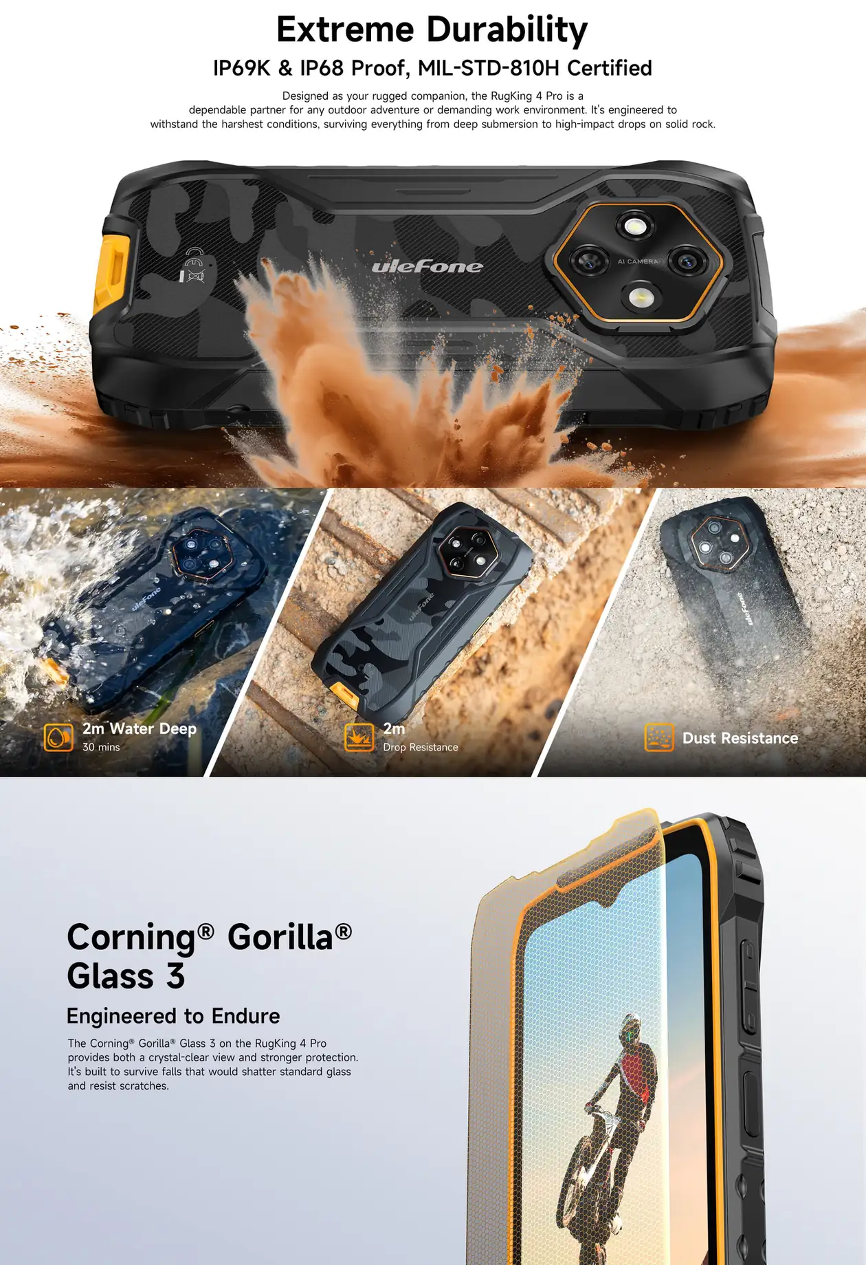 Ulefone RugKing 4 Pro features and specifications 2