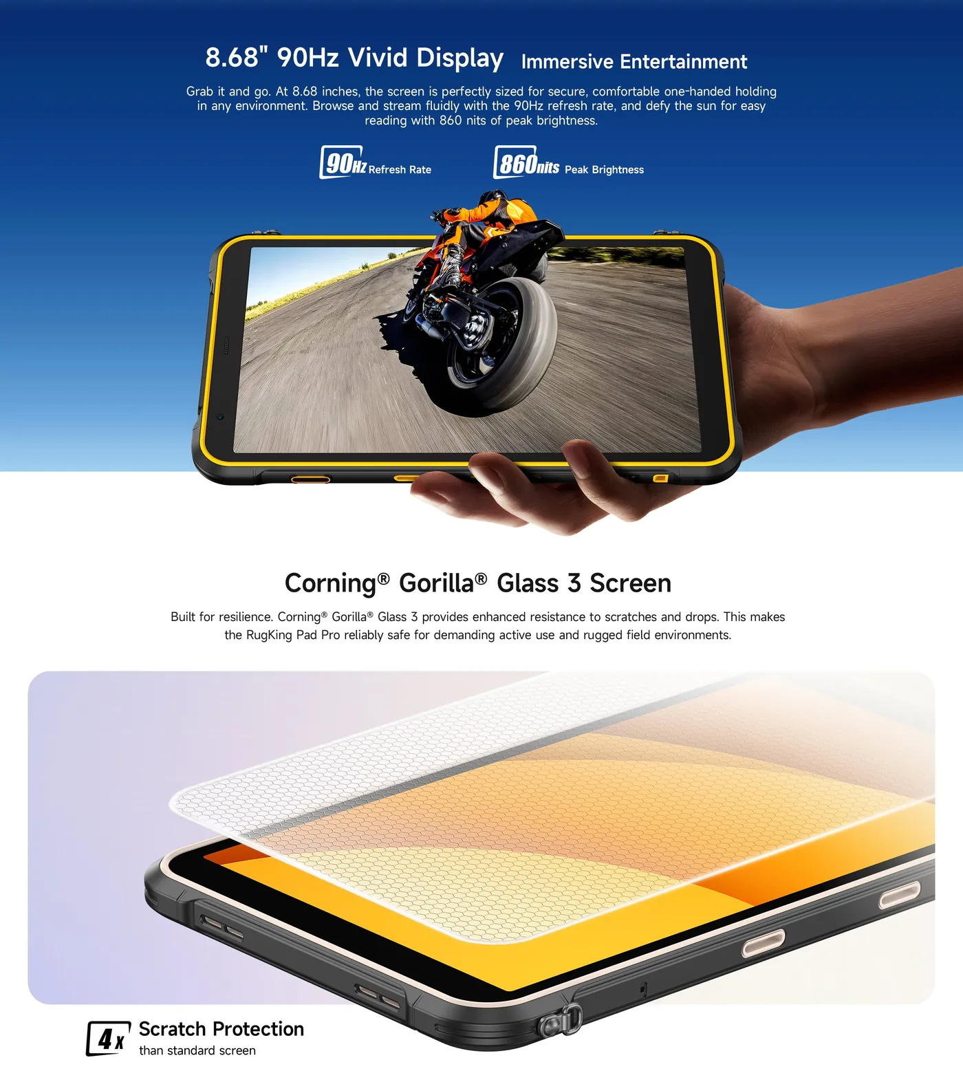 Ulefone RugKing Pad Pro features and specifications 6