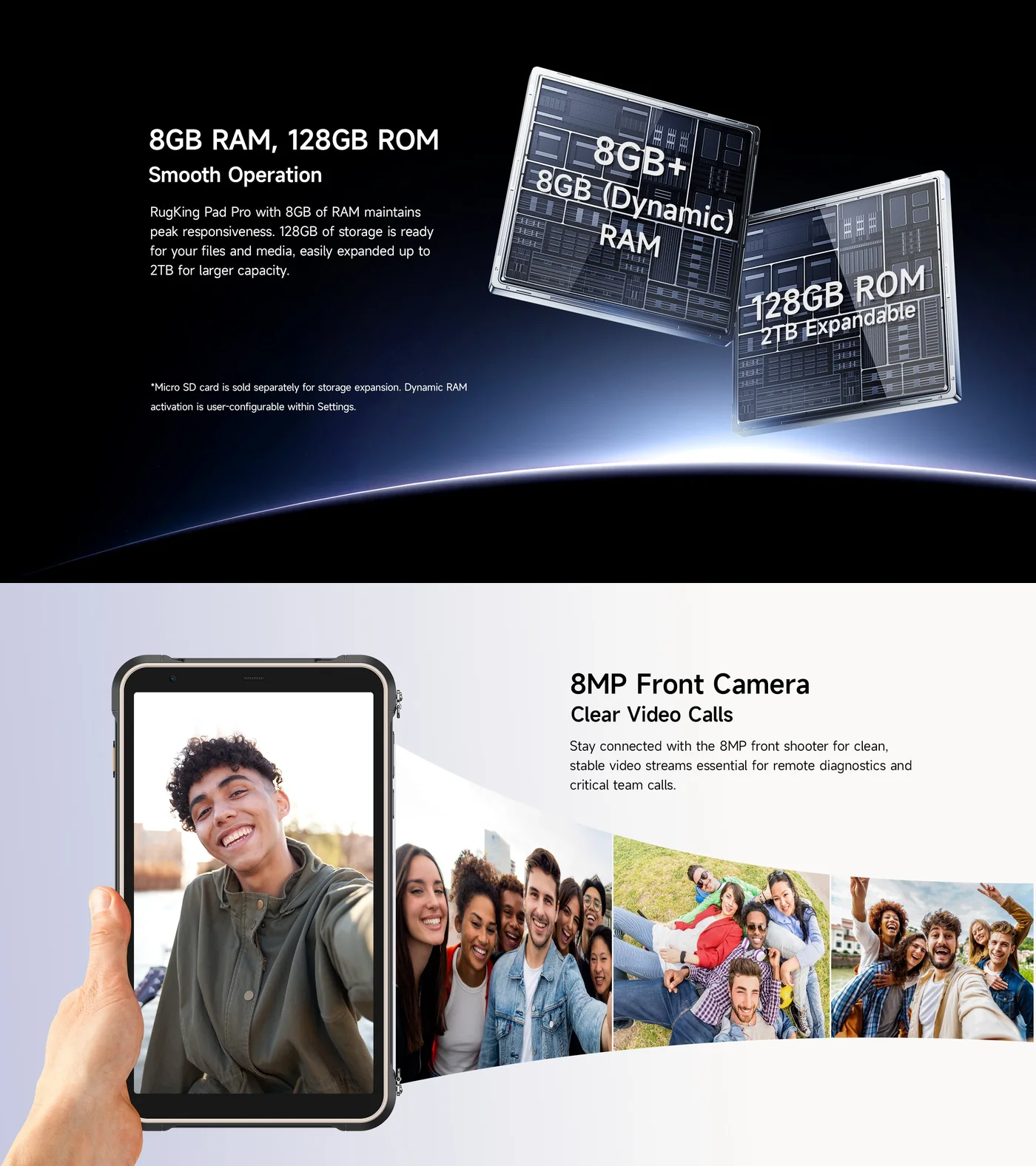 Ulefone RugKing Pad Pro features and specifications 9