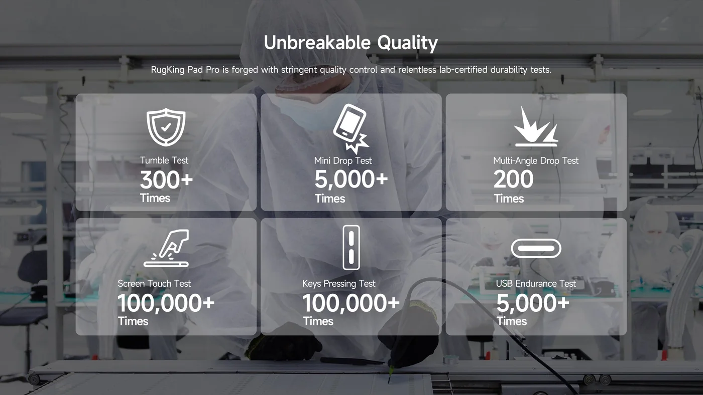 Ulefone RugKing Pad Pro features and specifications 14