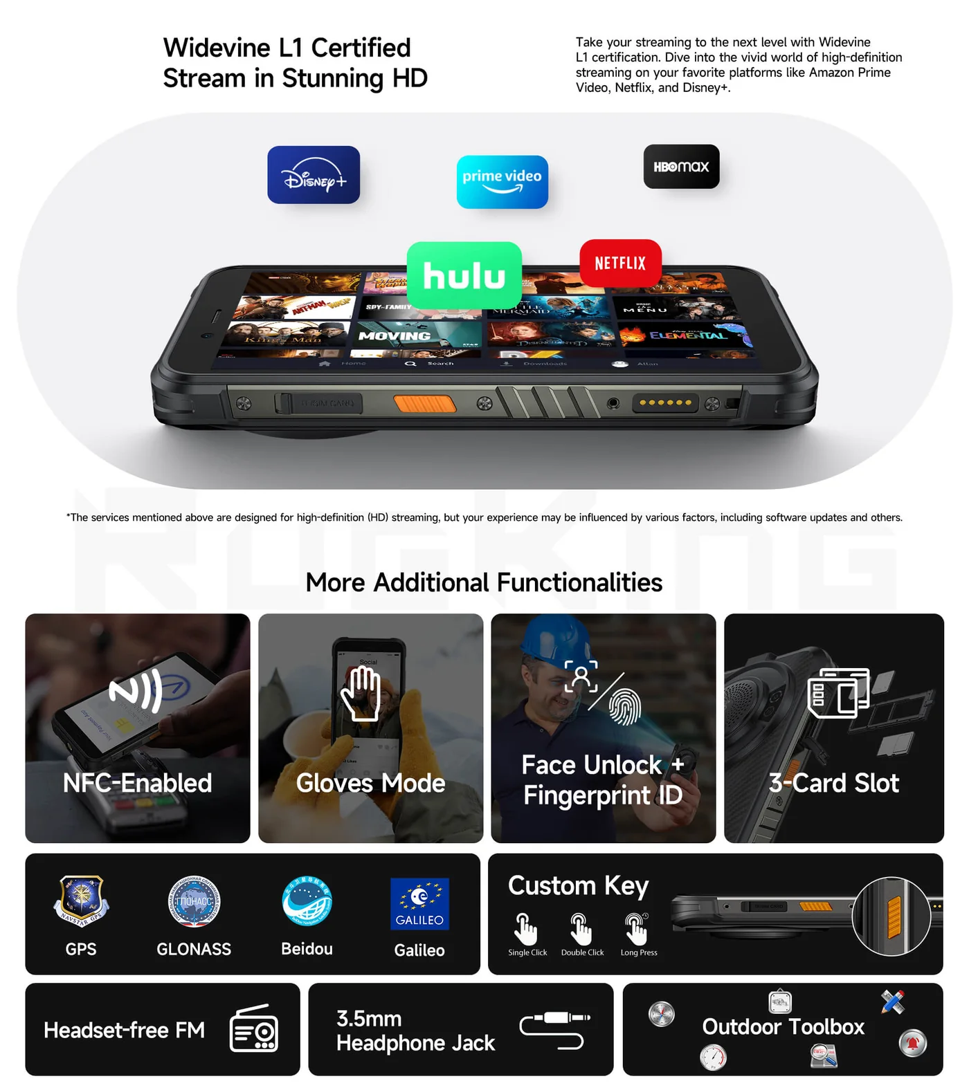 Ulefone RugKing features and specifications 12