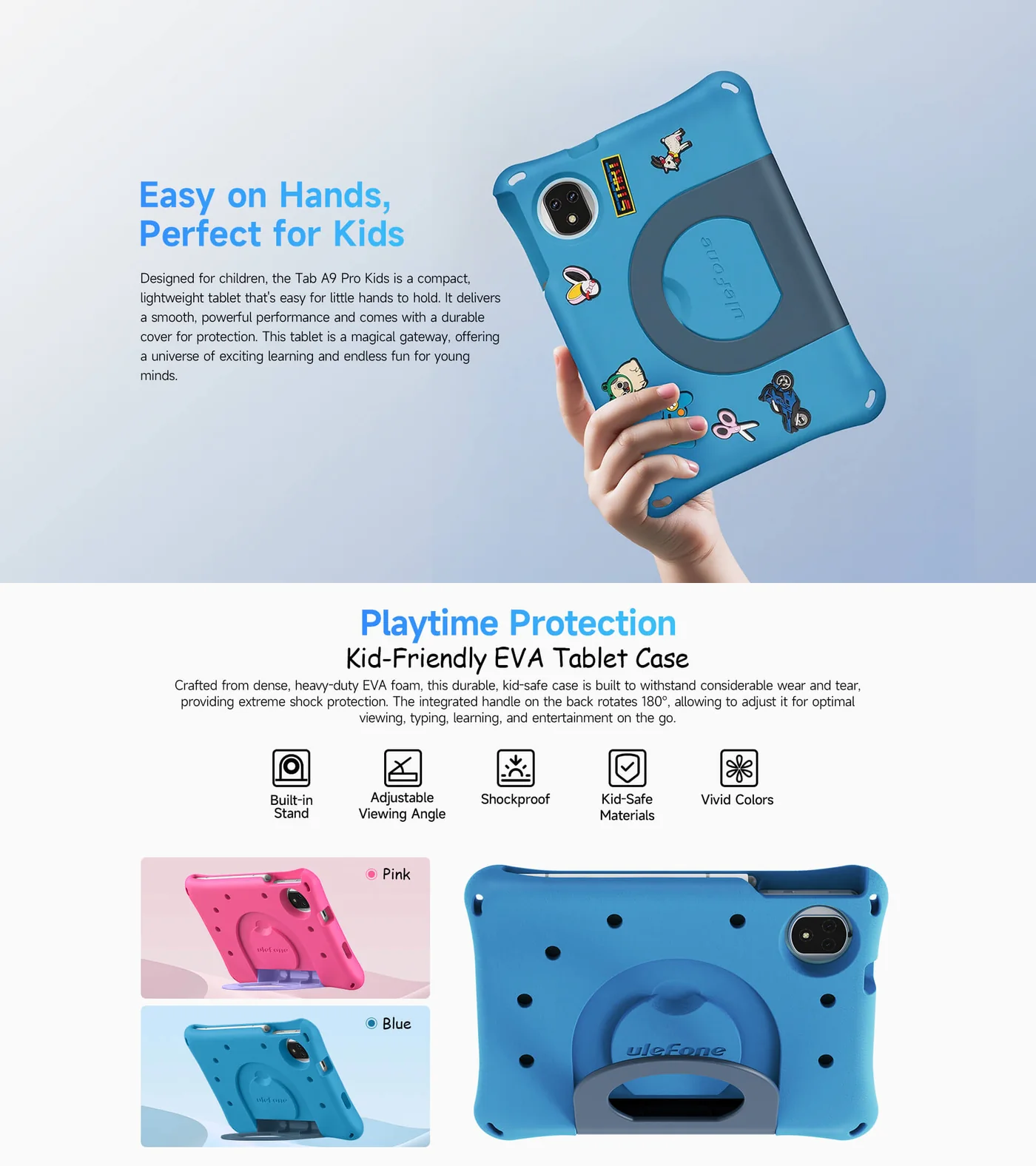 Ulefone Tab A9 Pro Kids features and specifications 2