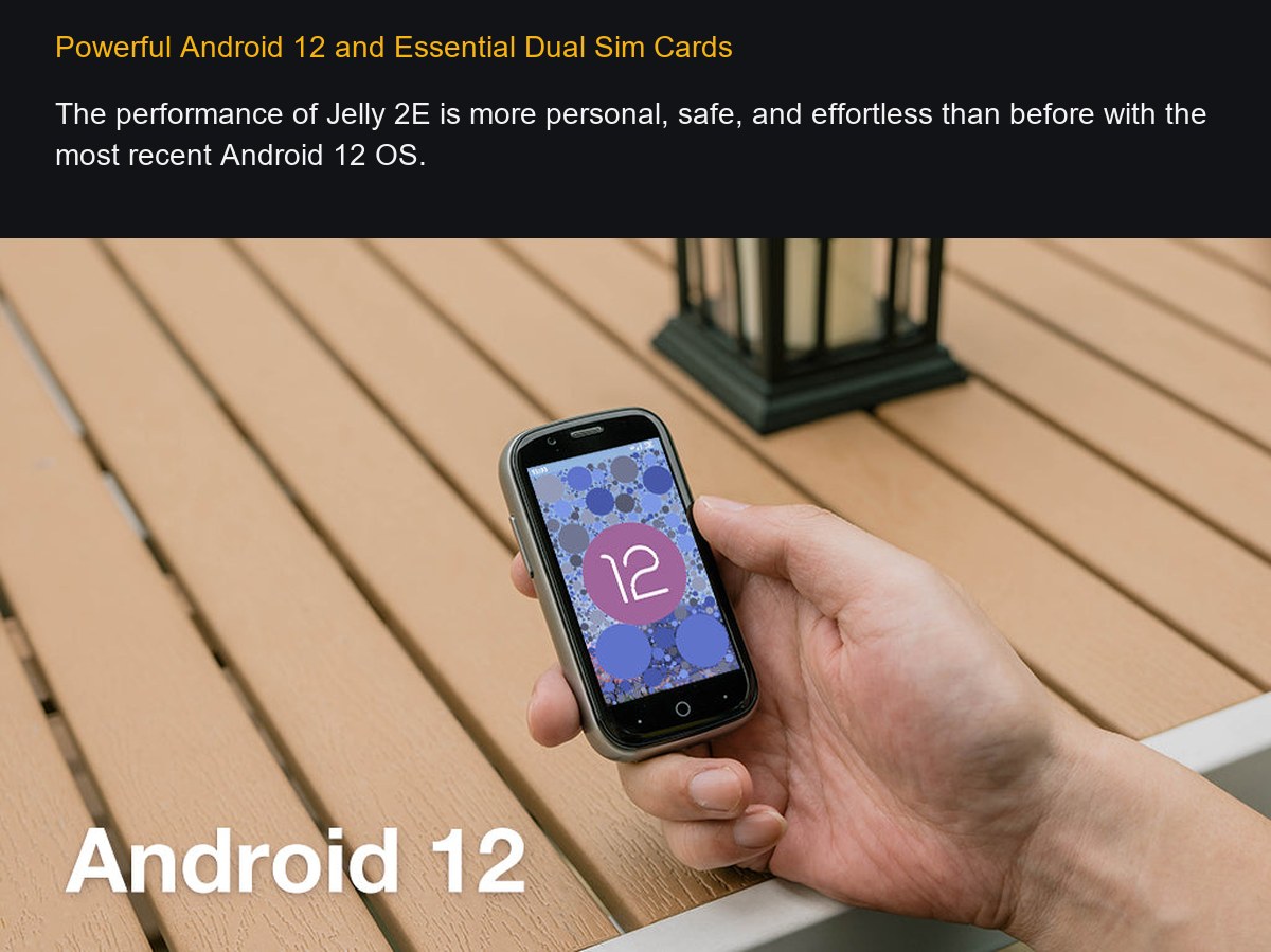Unihertz Jelly 2E product details