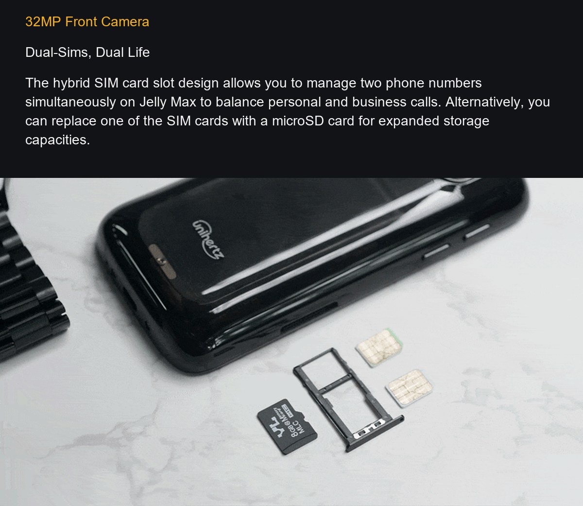 Unihertz Jelly Max product details